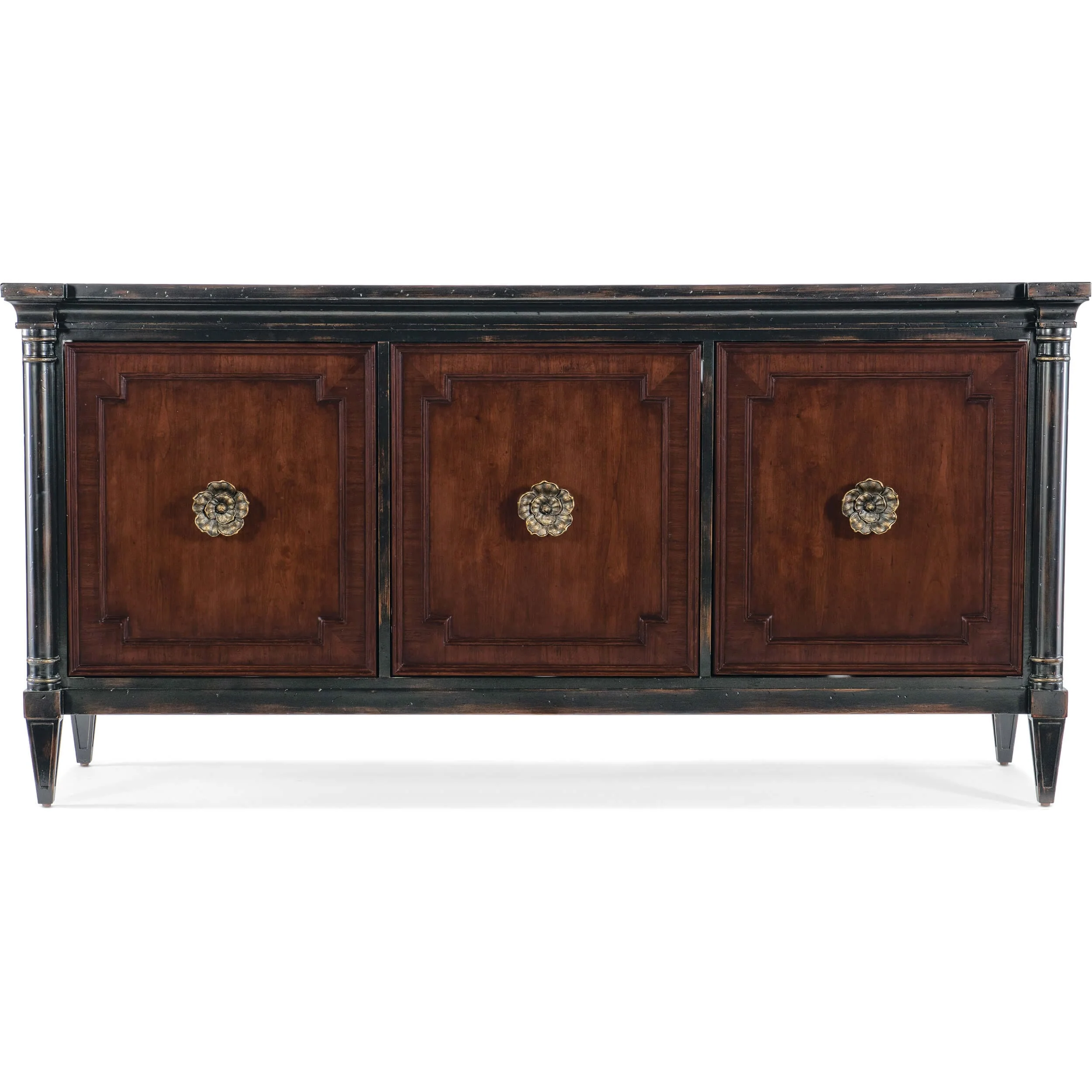 Charleston Entertainment Console, Black Cherry - Image 2