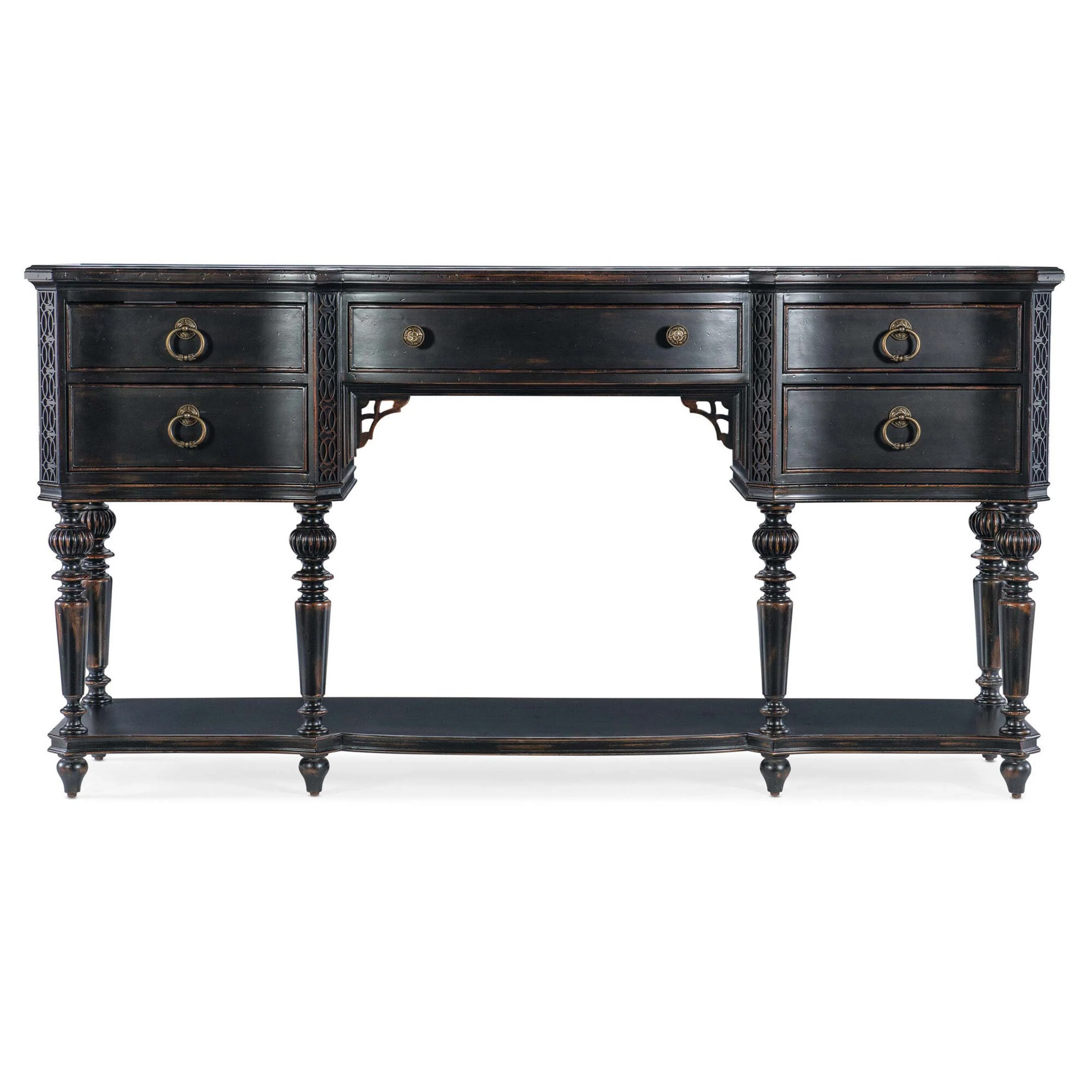 Charleston Five-Drawer Server, Black Cherry - Image 2