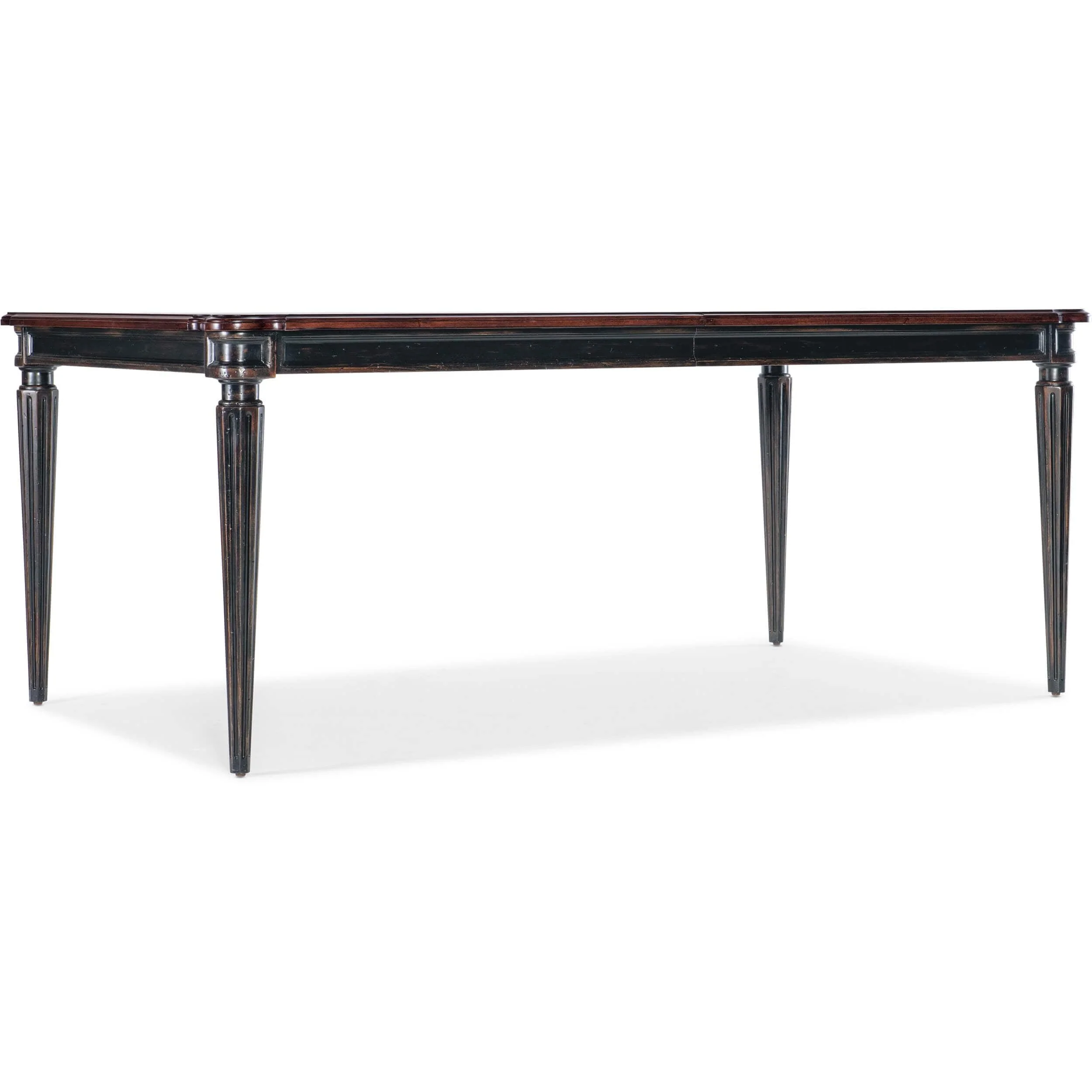 Charleston Rectangular Dining Table, Black Cherry