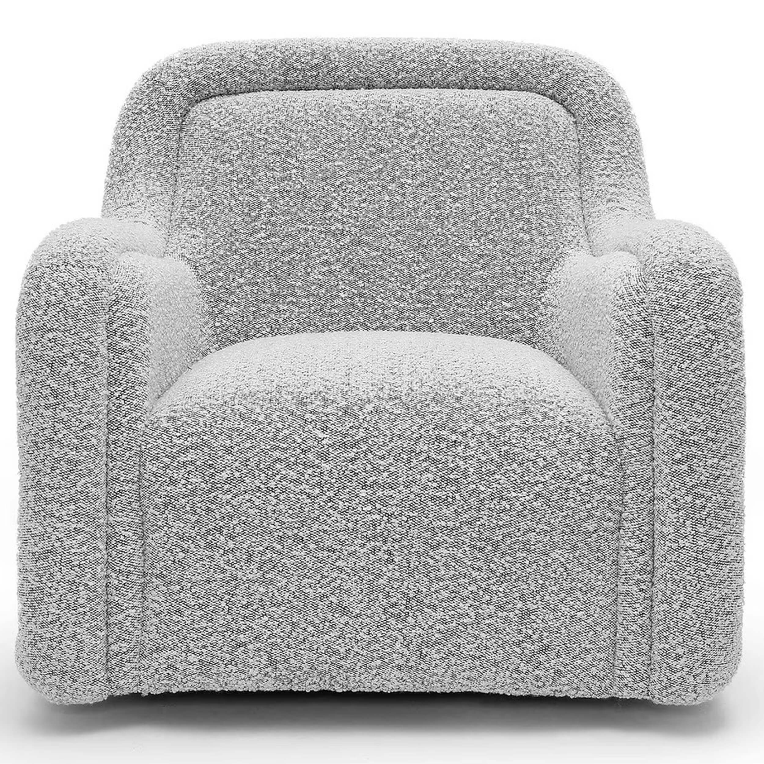 Charli Swivel Chair, Grey - Image 2