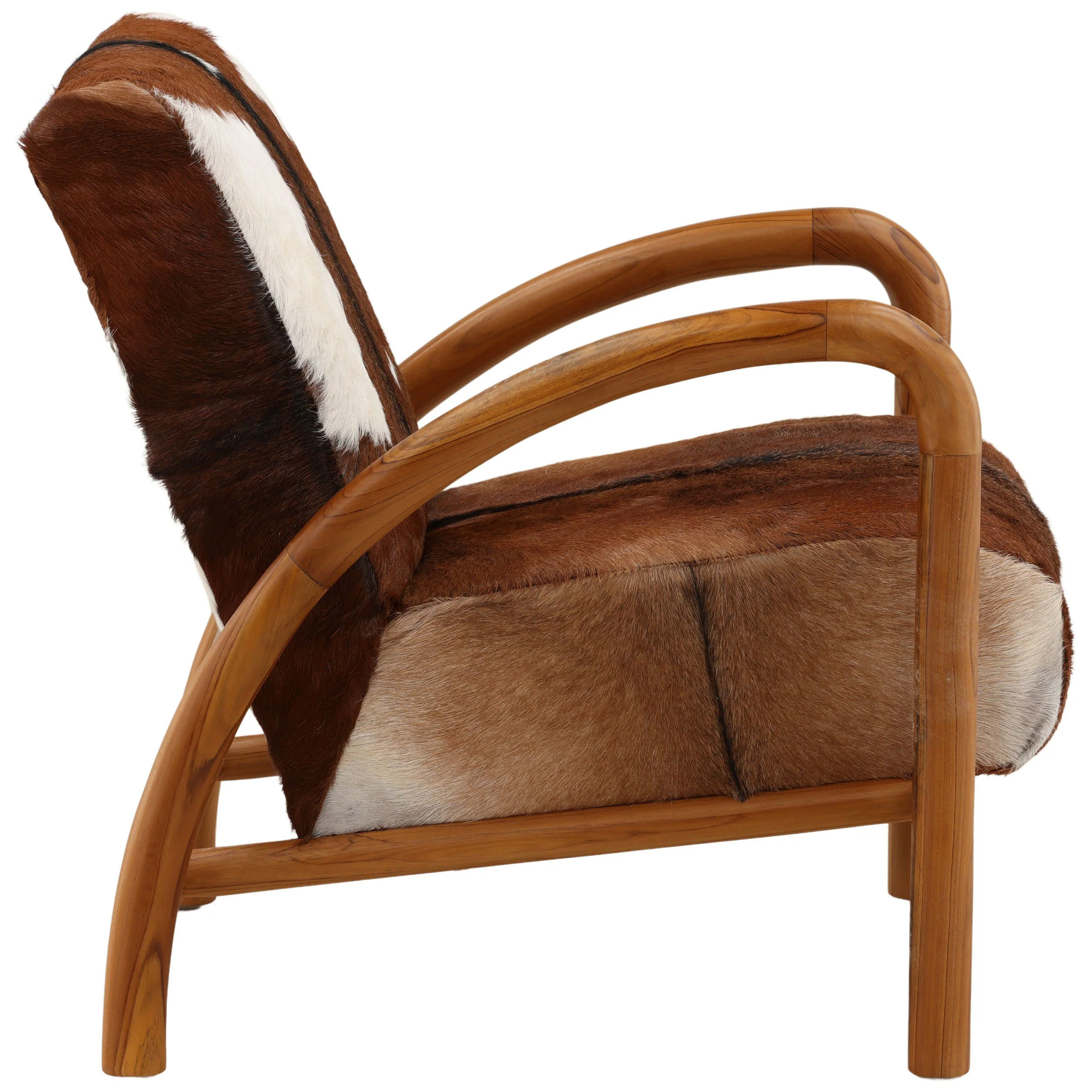 Charlton Chair, Brown/White - Image 3