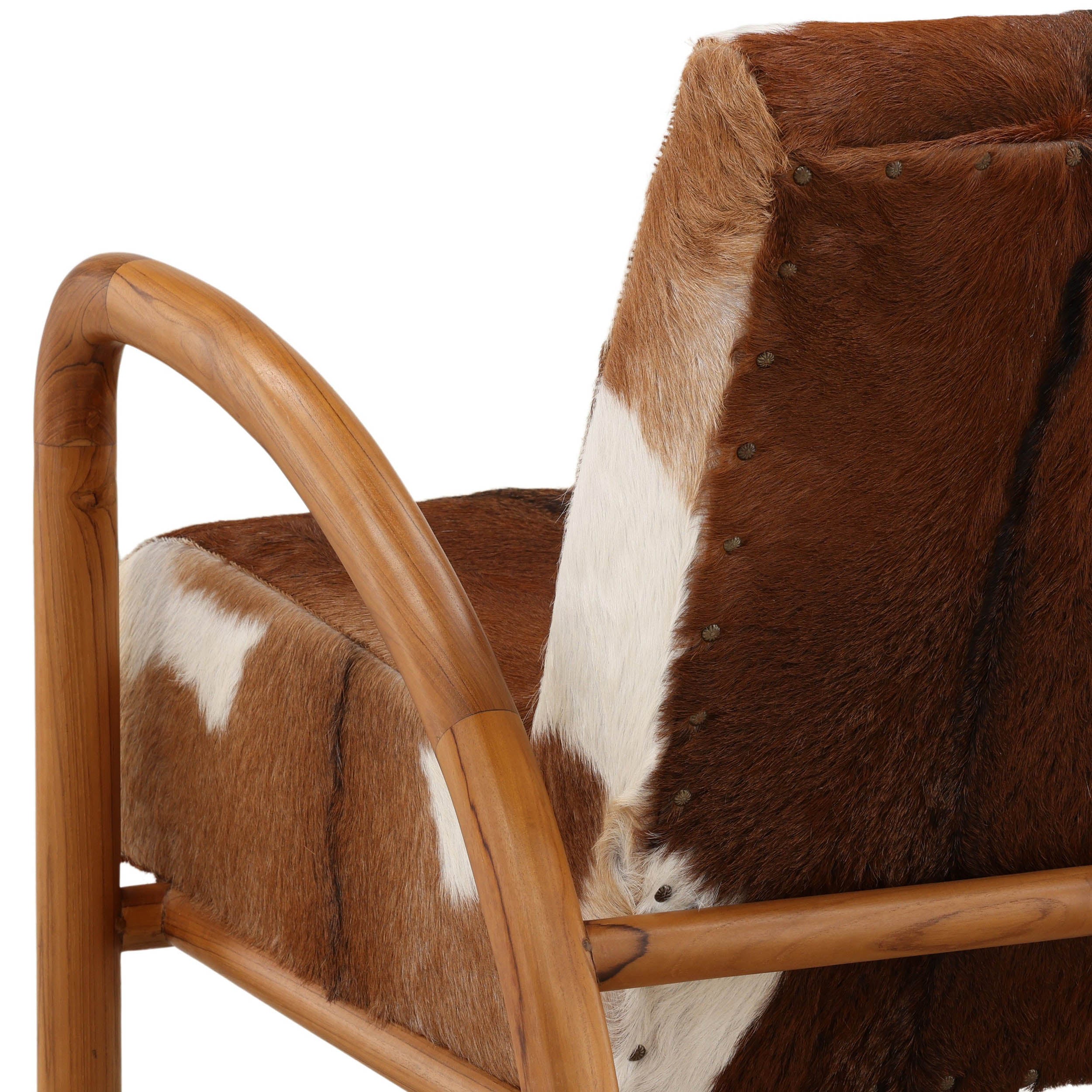 Charlton Chair, Brown/White - Image 5