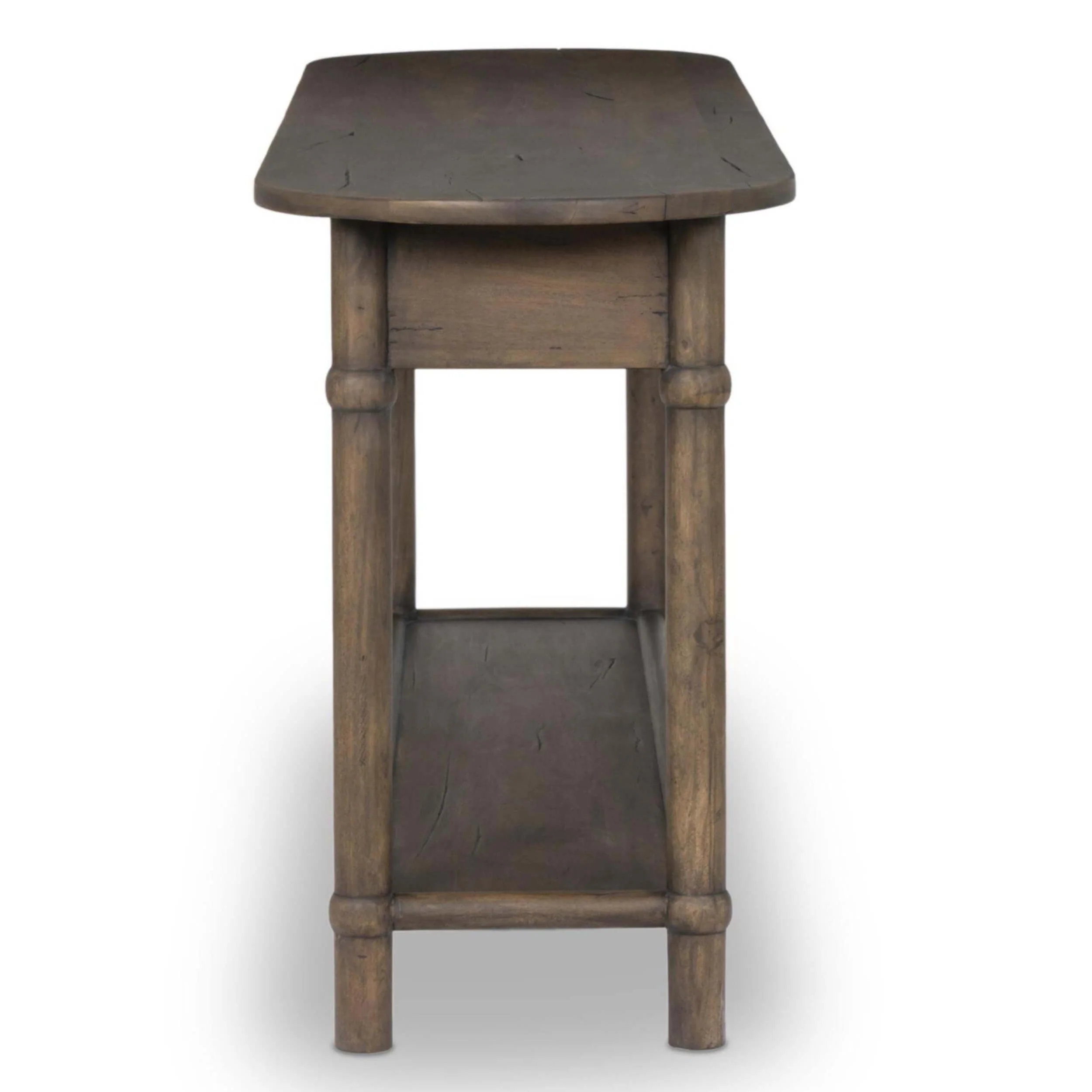 Charnes Console Table, Aged Belgium Bleach by Amber Lewis x Four Hands - Image 3
