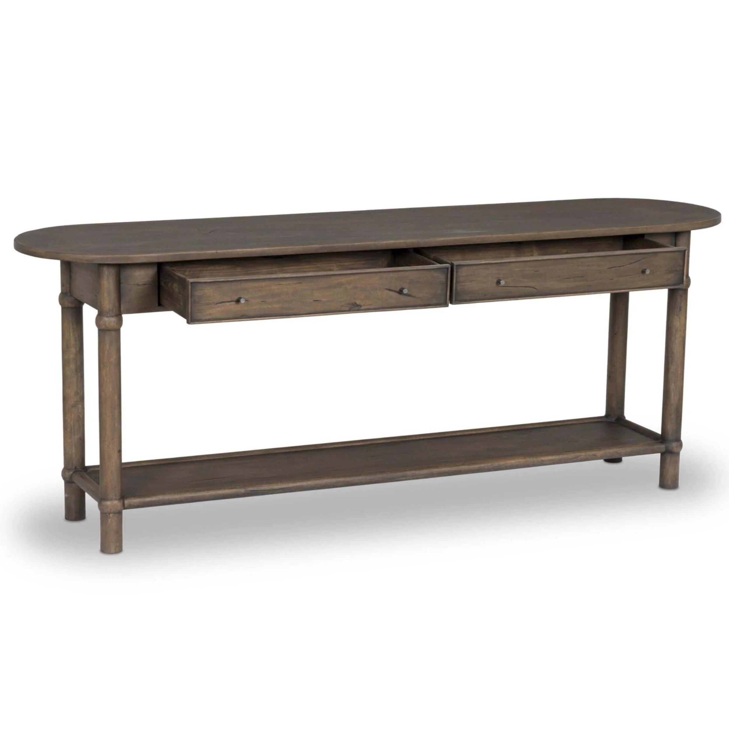 Charnes Console Table, Aged Belgium Bleach by Amber Lewis x Four Hands - Image 4