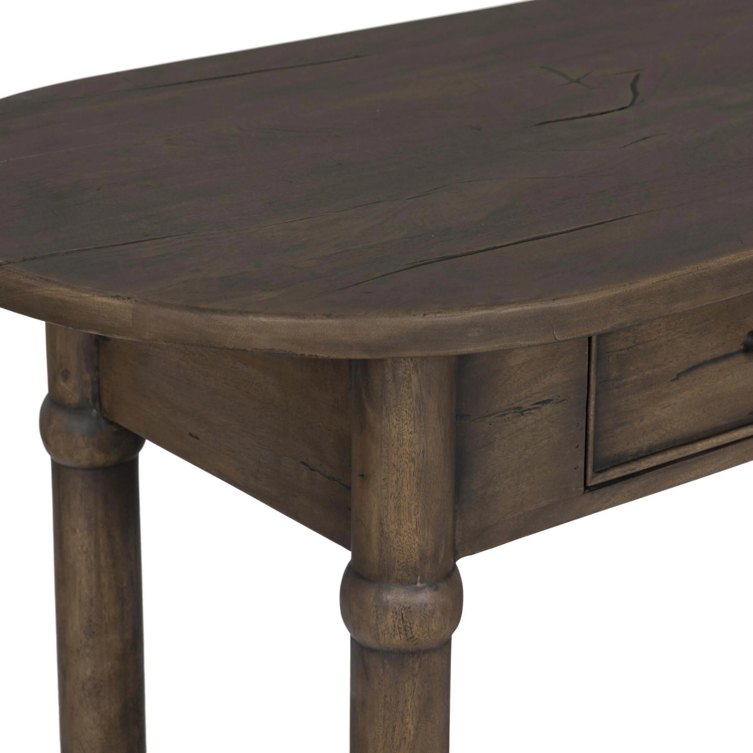 Charnes Console Table, Aged Belgium Bleach by Amber Lewis x Four Hands - Image 5