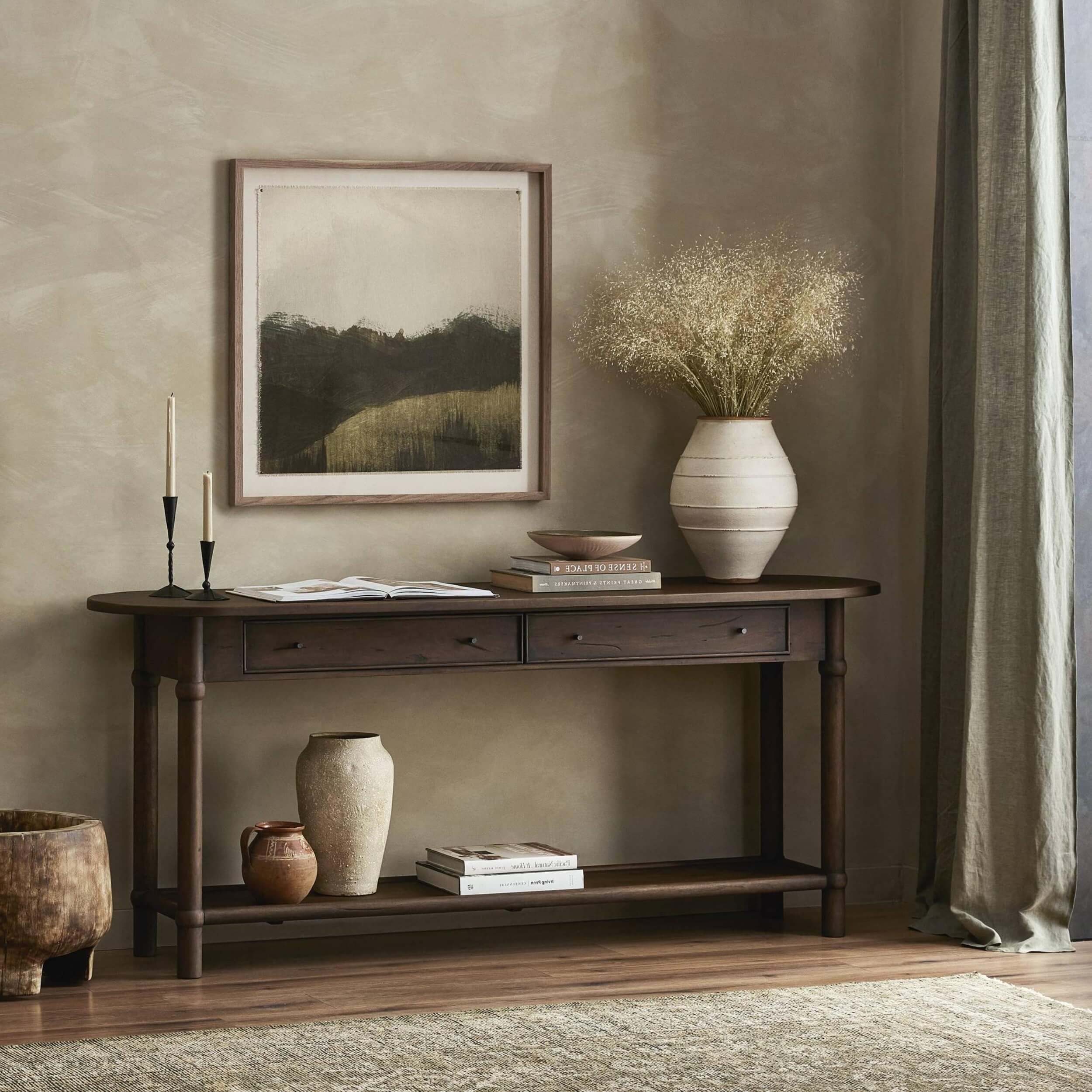 Charnes Console Table, Aged Belgium Bleach by Amber Lewis x Four Hands - Image 6