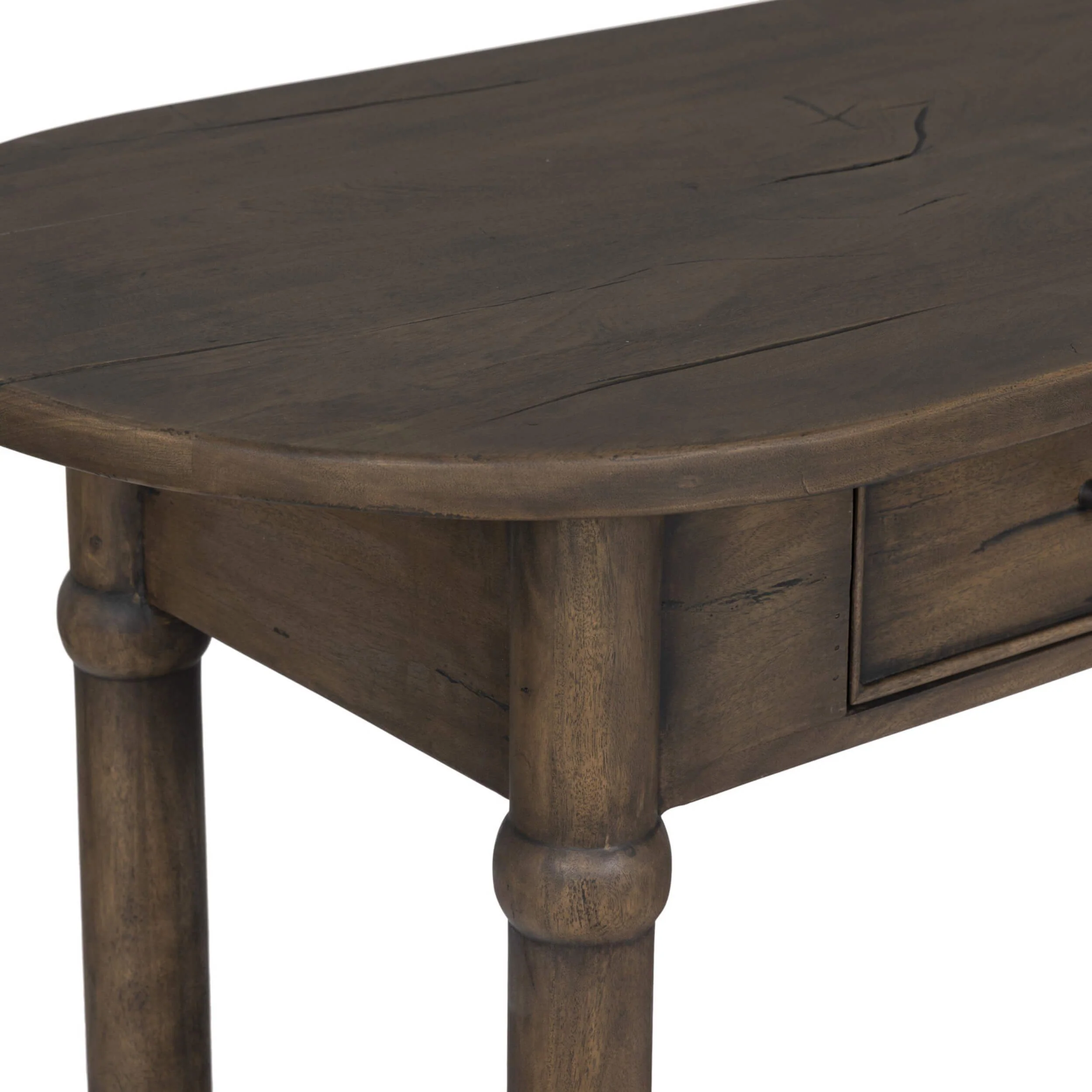 Charnes Console Table, Warm Natural by Amber Lewis x Four Hands - Image 5