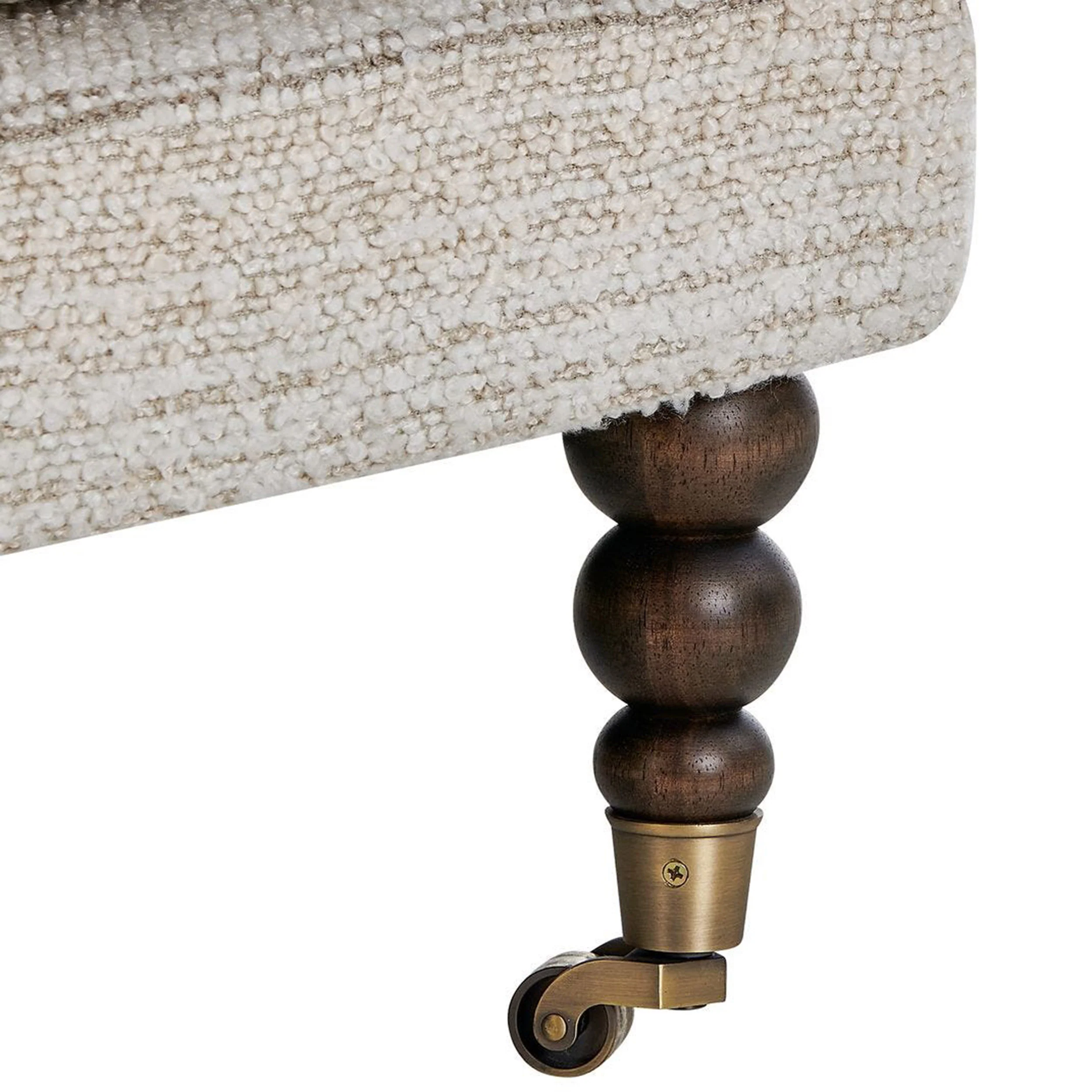 Chatsworth Accent Chair, Taupe Stripes - Image 6