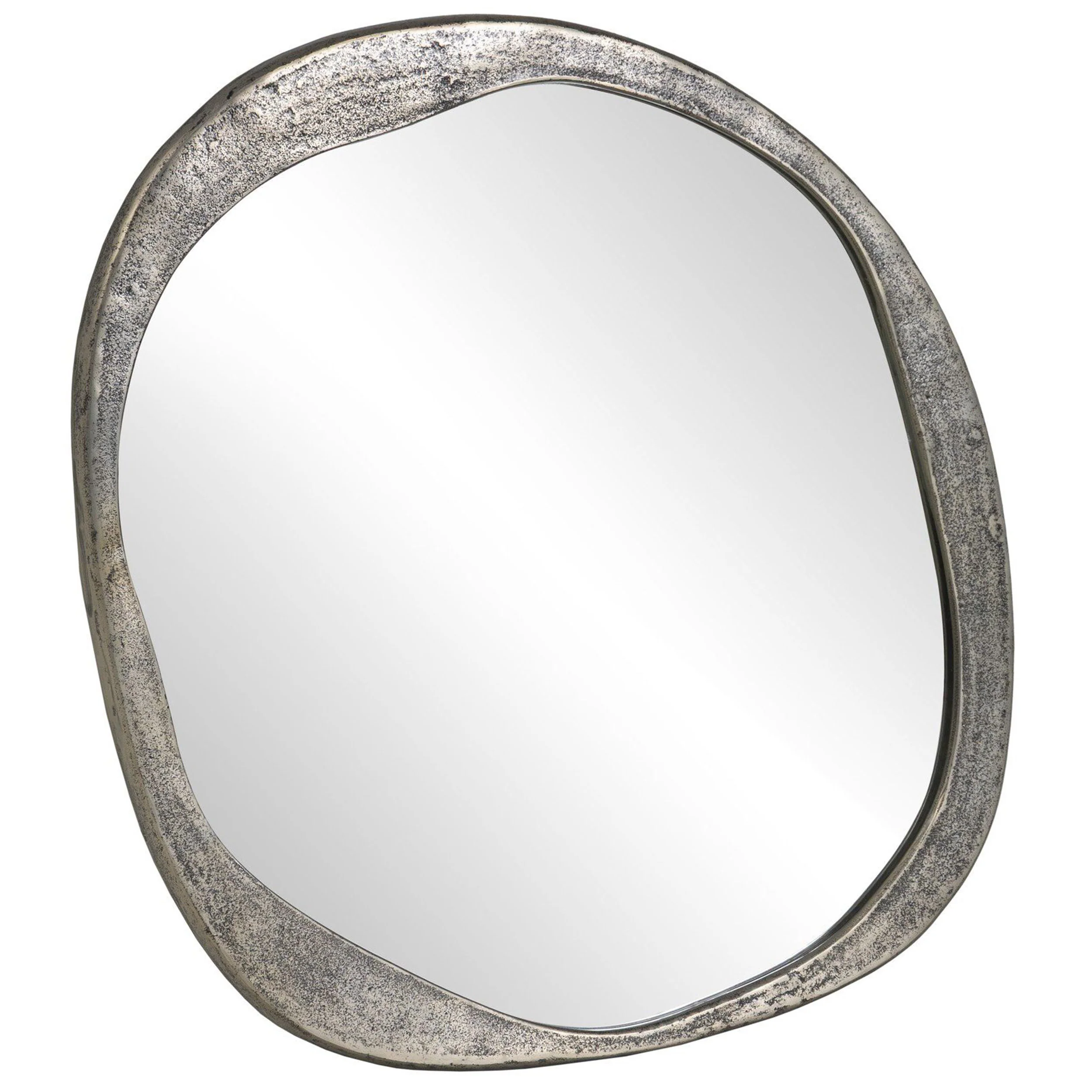 Chavez Mirror, Raw Antique Nickel by Four Hands - Image 2