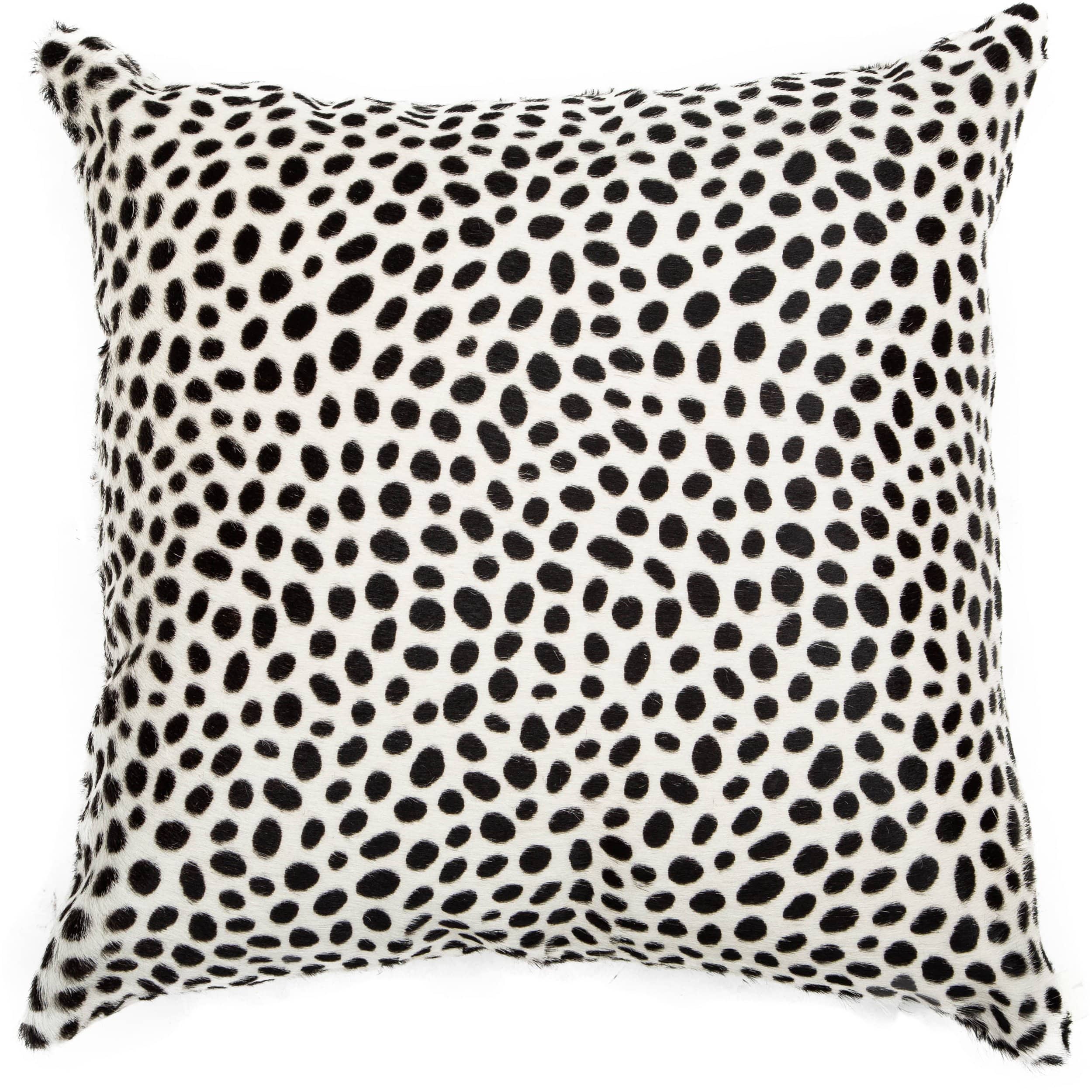 Cowhide Pillow, Cheetah Print