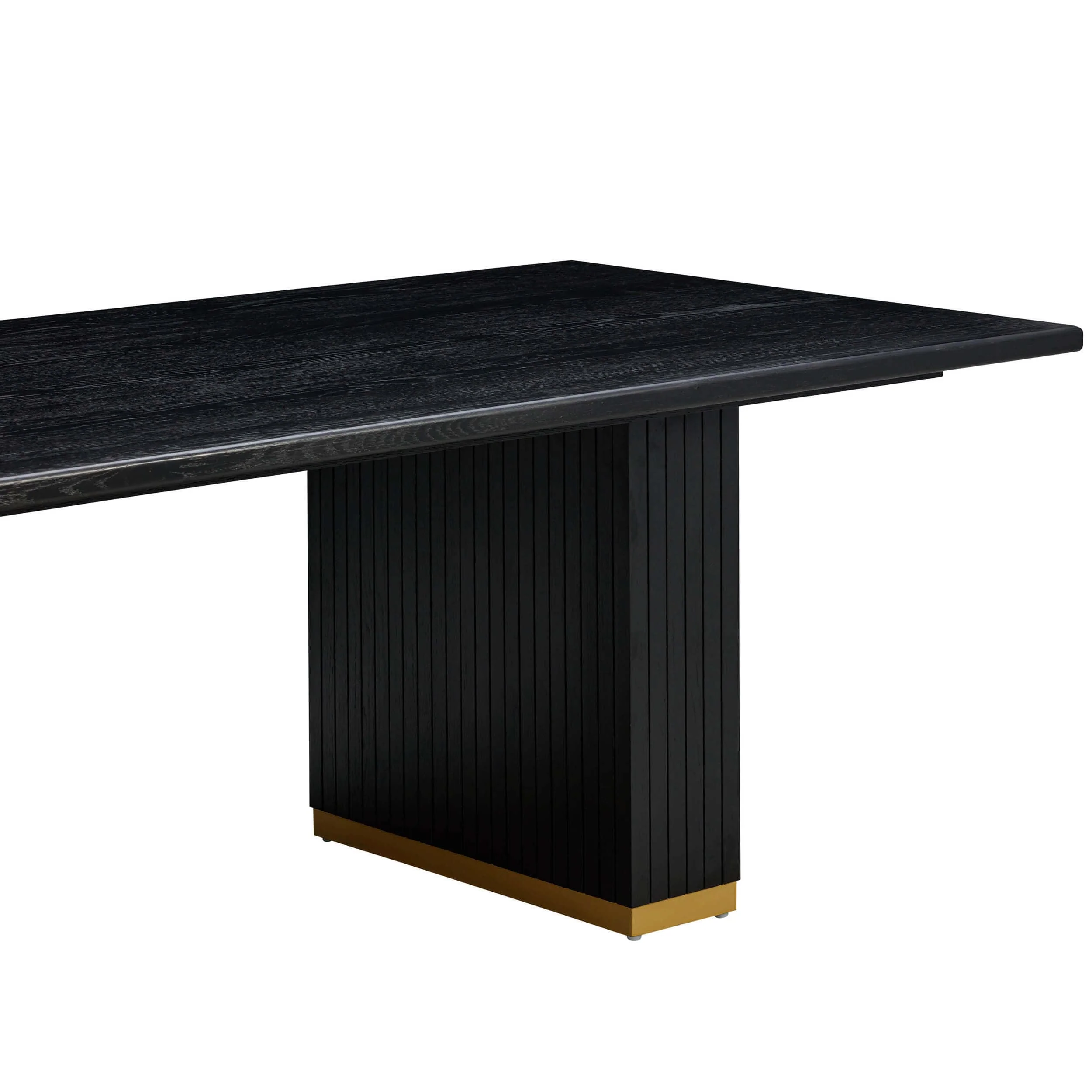 Chelsea Rectangular Dining Table, Black - Image 6
