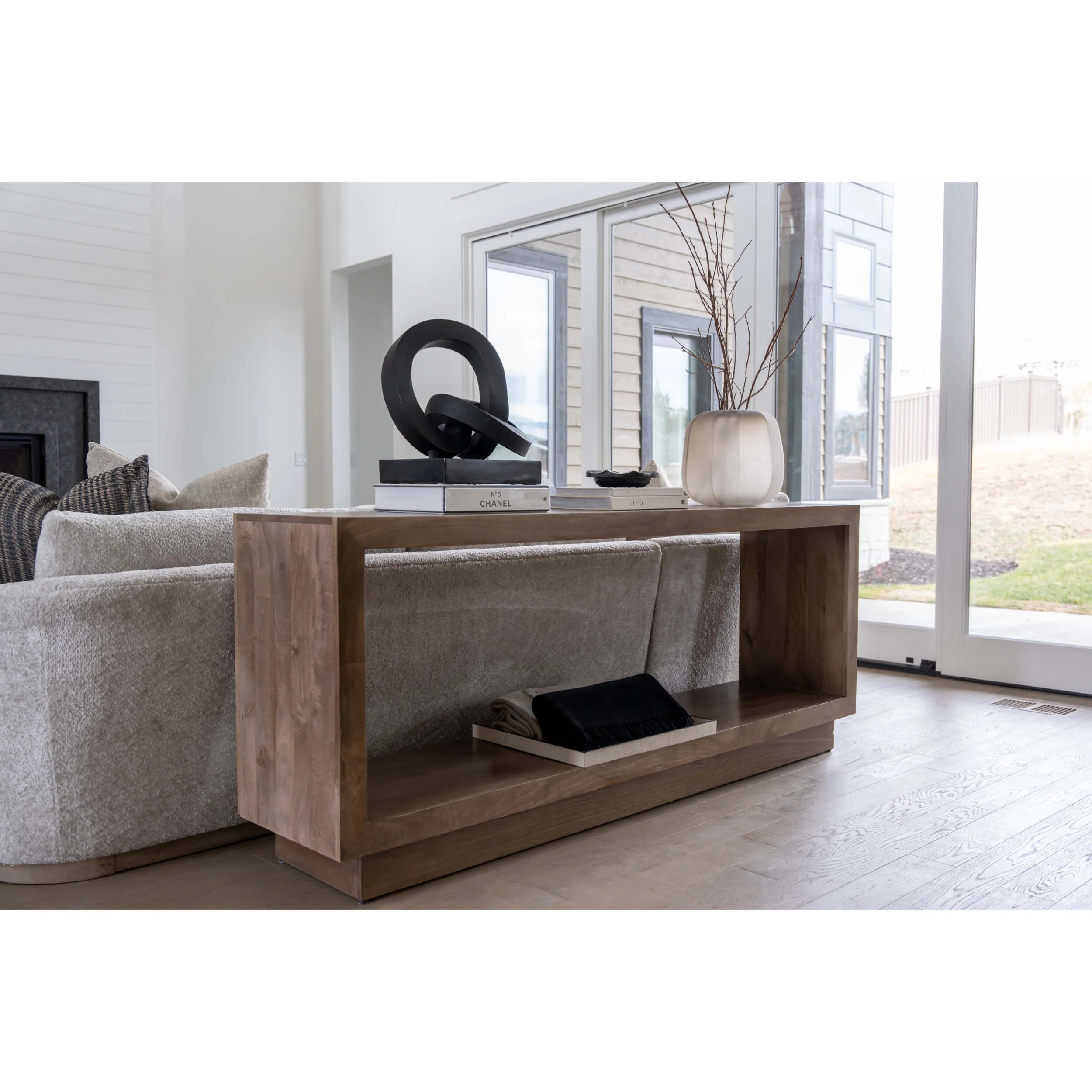 Chicago Console Table, Light Ash - Image 3