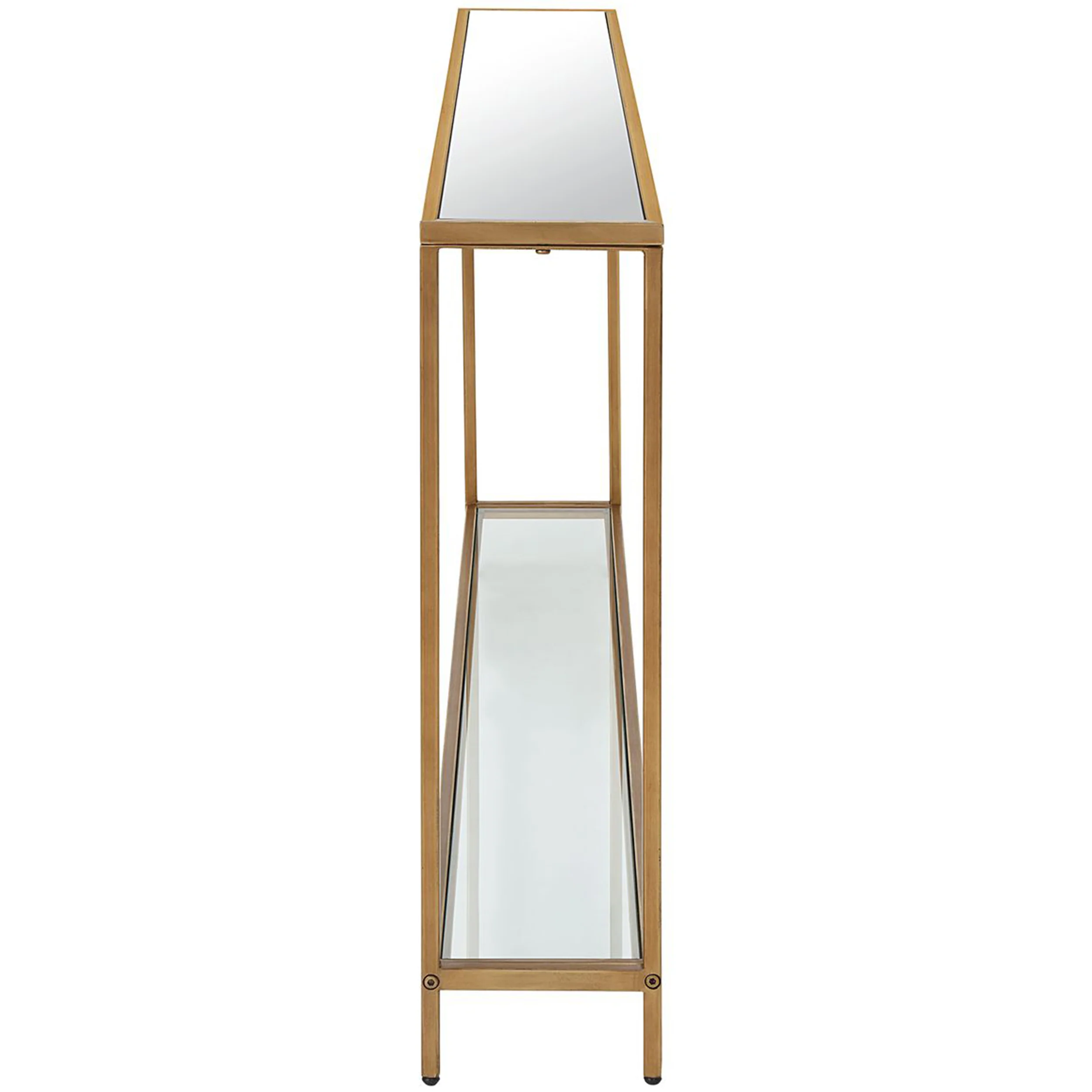 Chidi Console Table, Warm Gold - Image 3