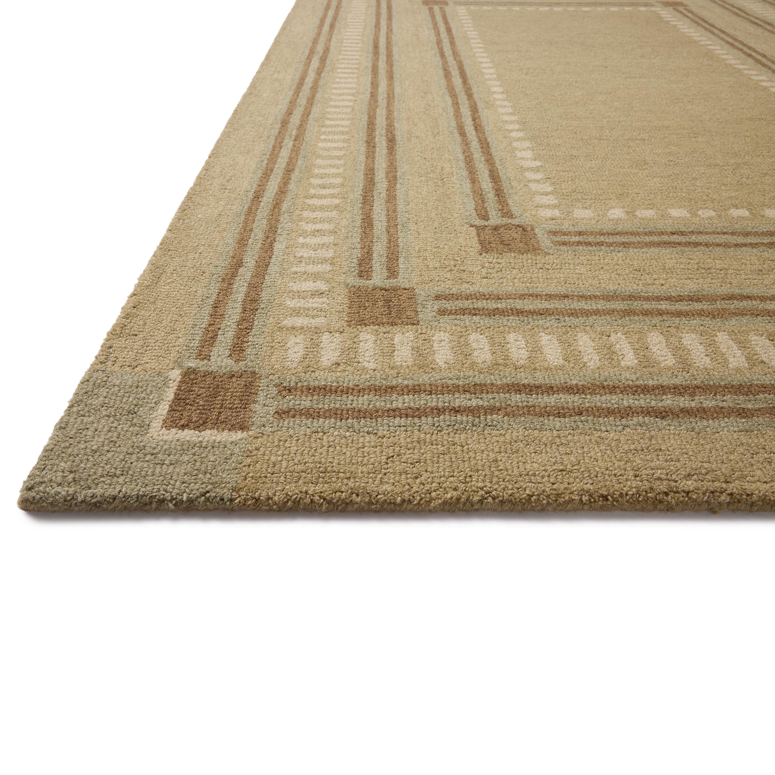 Chris Loves Julia × Loloi Rug Alfie ALF-04, Green/Natural - Image 2