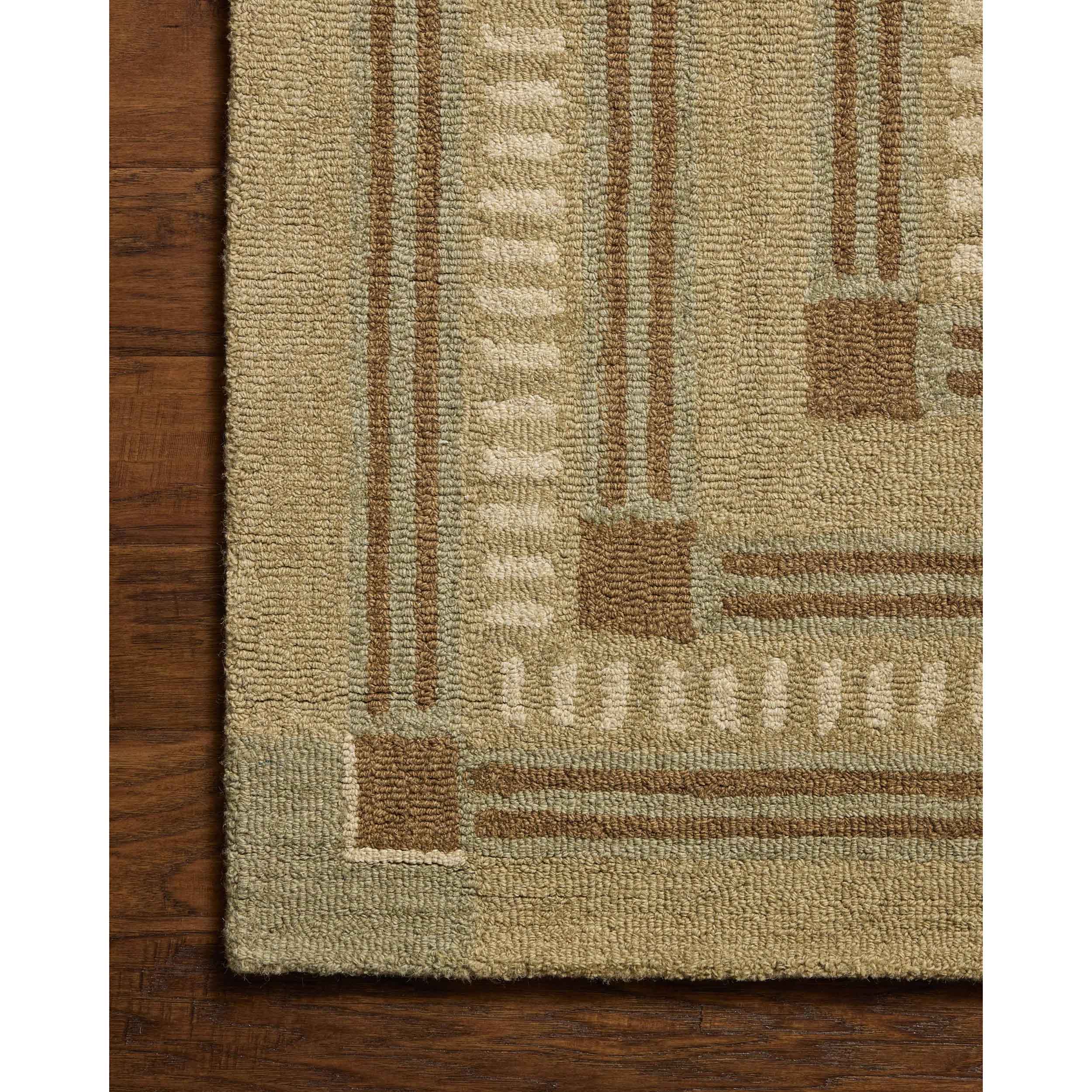 Chris Loves Julia × Loloi Rug Alfie ALF-04, Green/Natural - Image 4