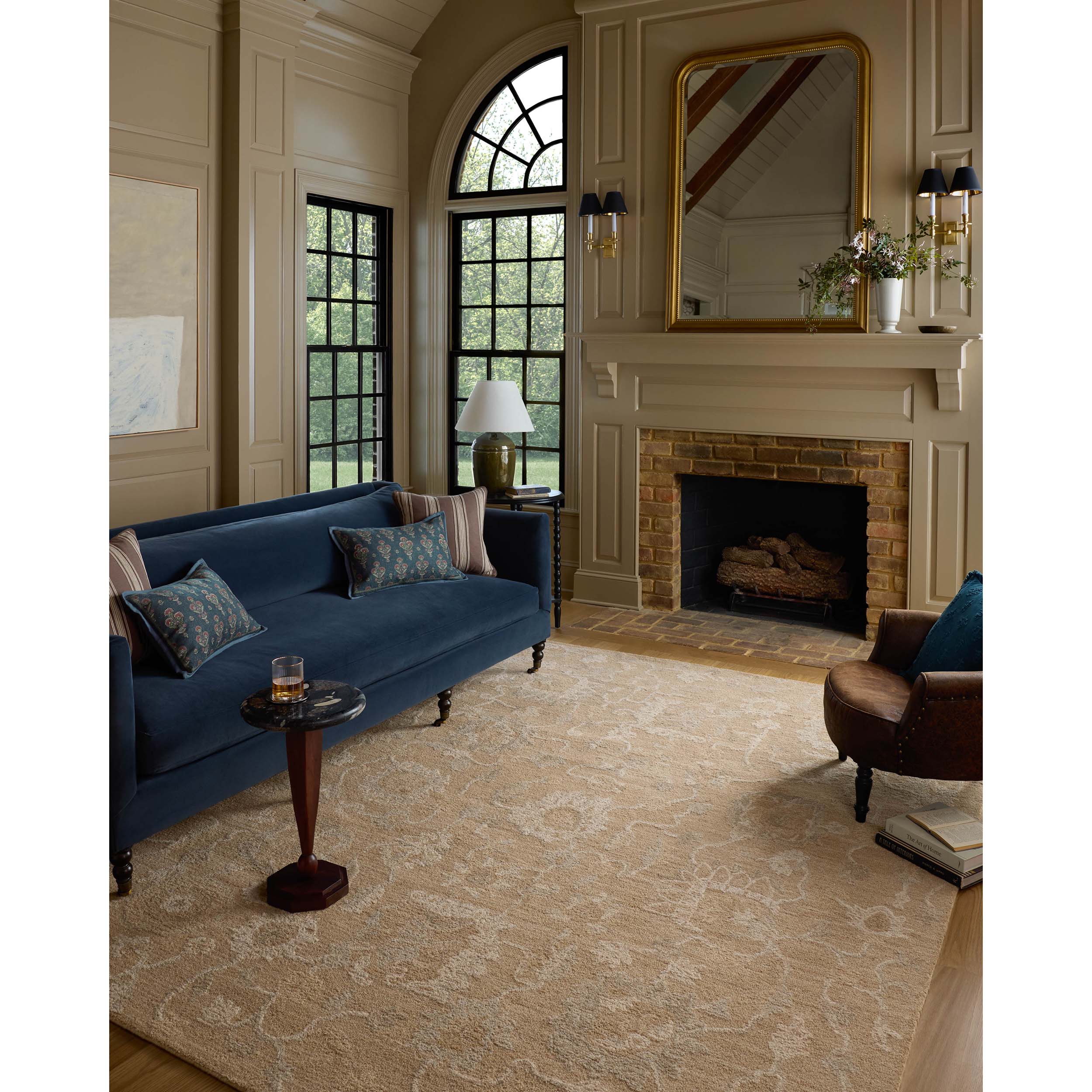 Chris Loves Julia × Loloi Rug Dorothea DRT-01, Sand/Pebble - Image 6