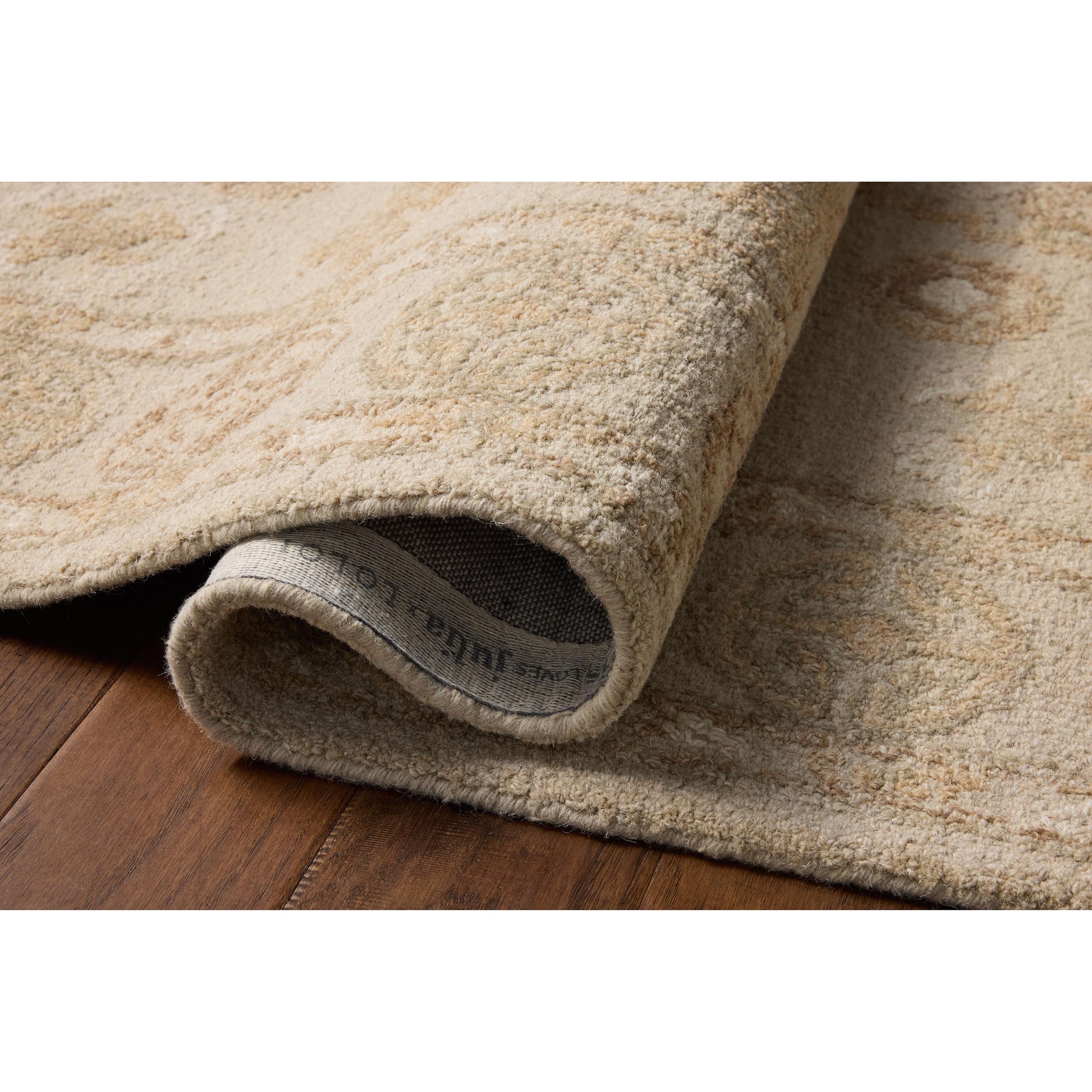 Chris Loves Julia × Loloi Rug Dorothea DRT-03, Dove/Natural - Image 3