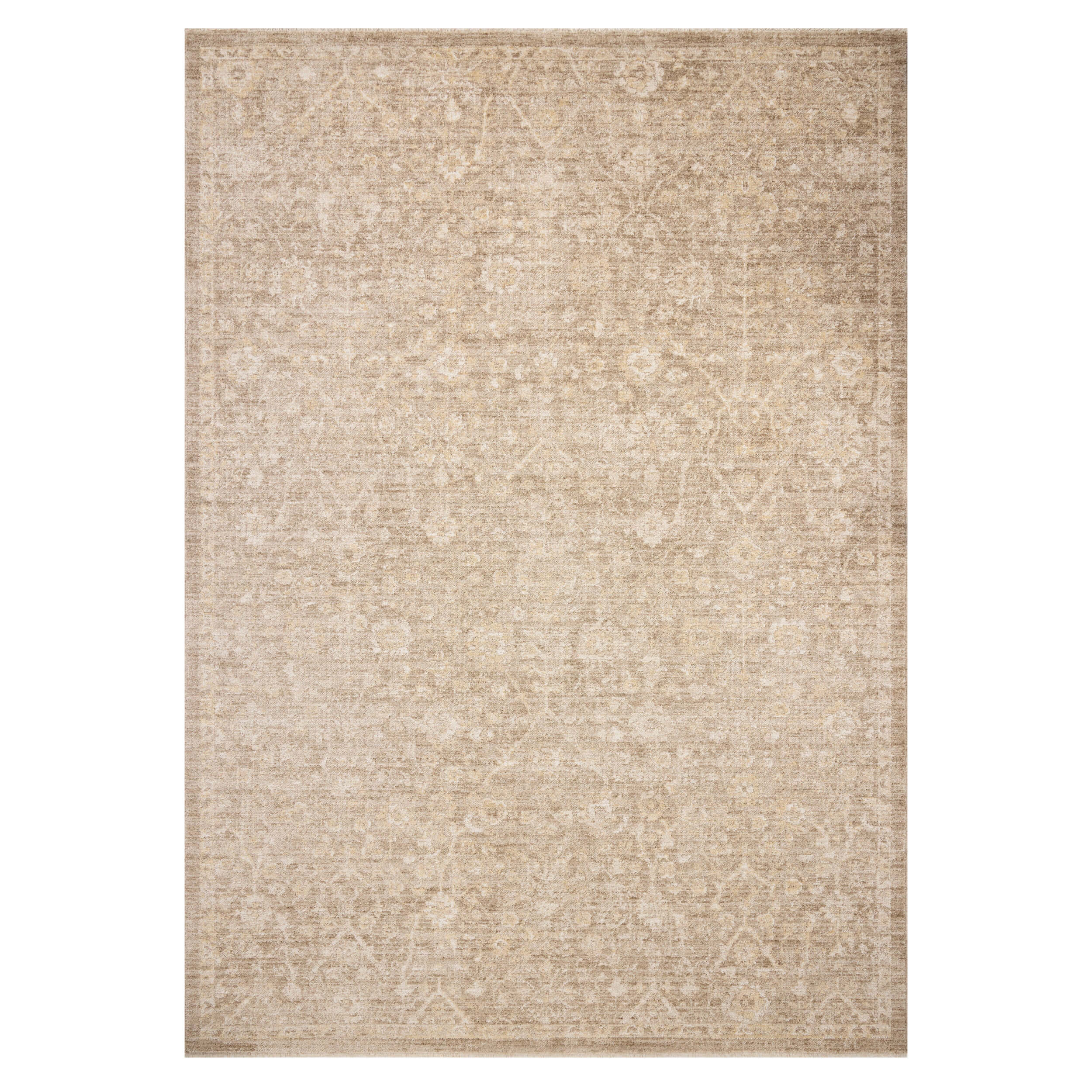 Chris Loves Julia × Loloi Rug Palma PLM-01, Bark/Natural