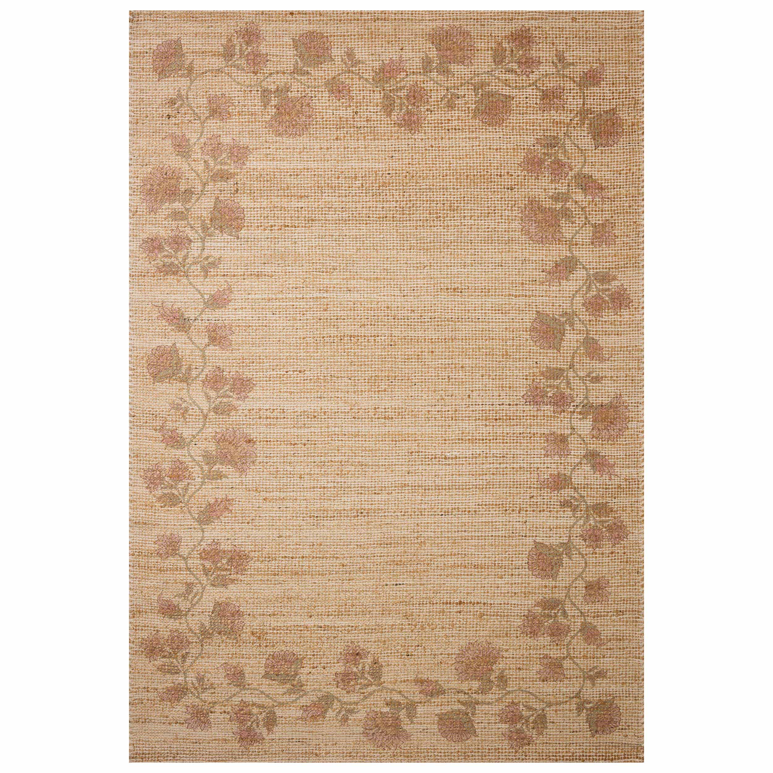 Chris Loves Julia × Loloi Rug Rue RUE-05, Natural/Multi