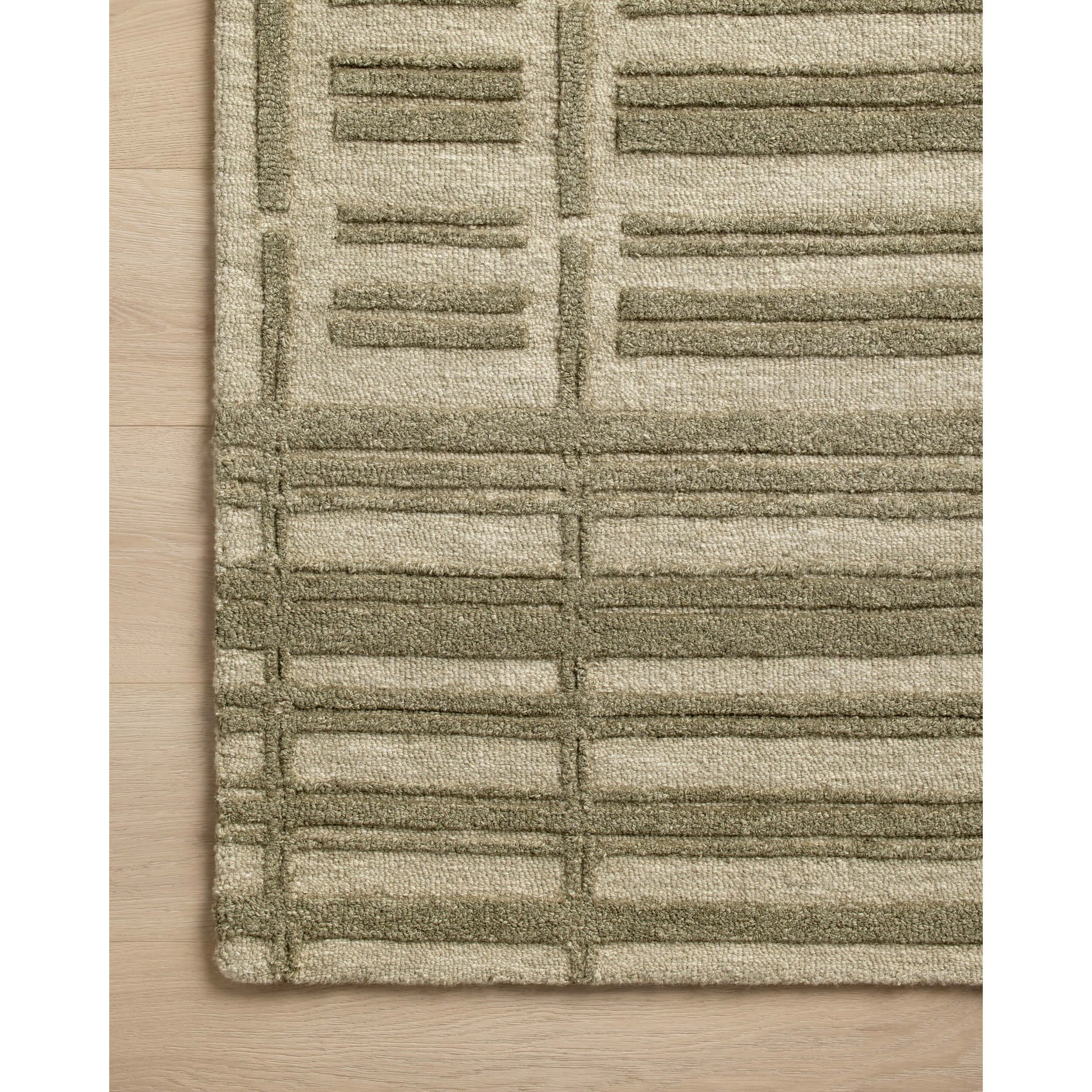 Chris Loves Julia x Loloi Rug Bradley BRL-07, Sage/Olive - Image 3