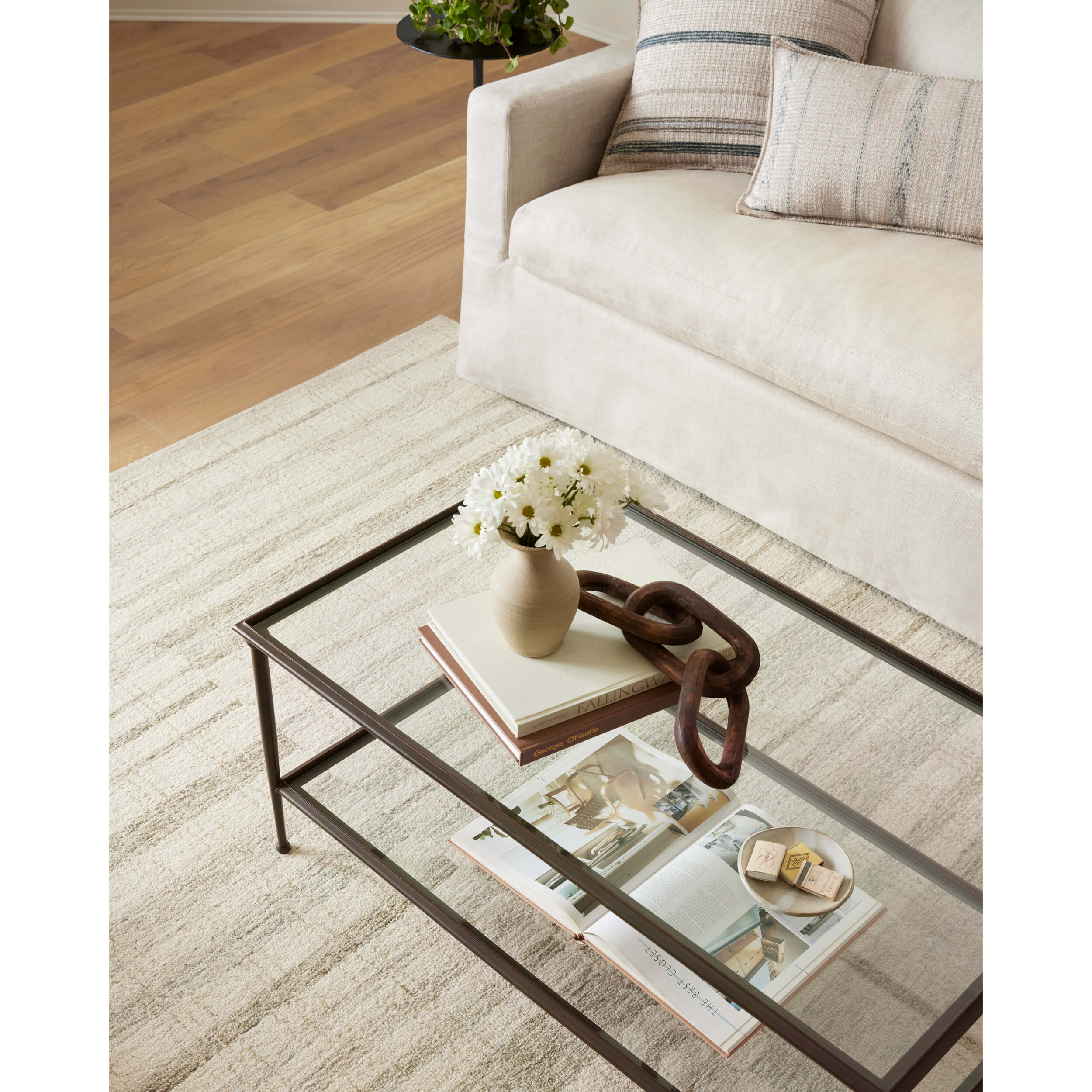 Chris Loves Julia x Loloi Rug Chris CHR-02, Natural/Sage - Image 10