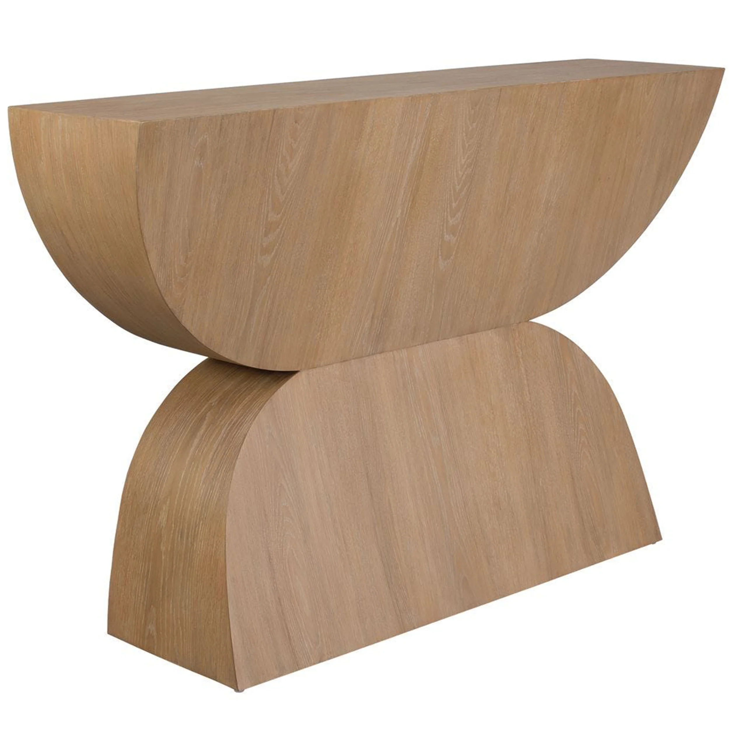 Ciano Console Table, Light Natural