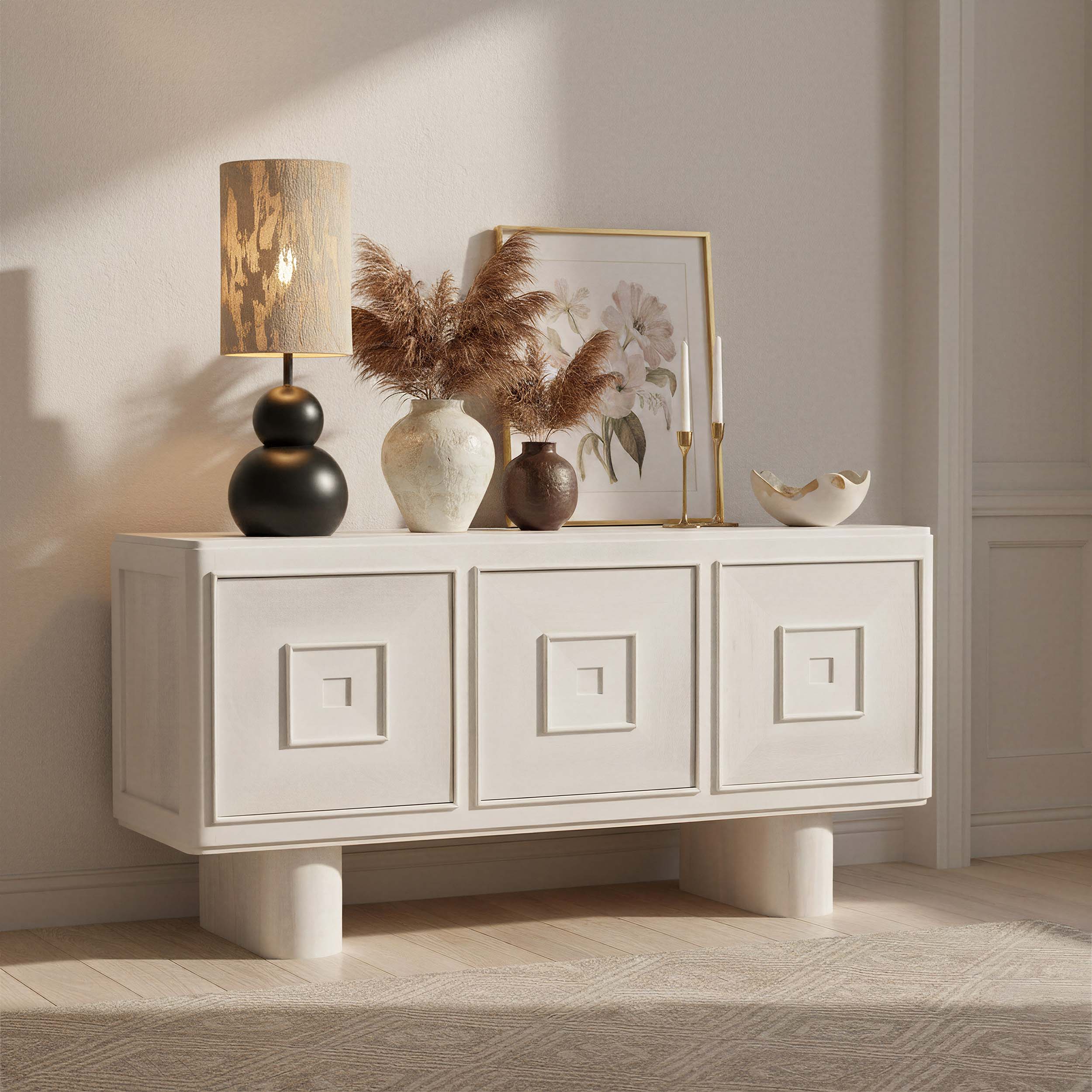 Cierra Sideboard, Whitewashed - Image 6