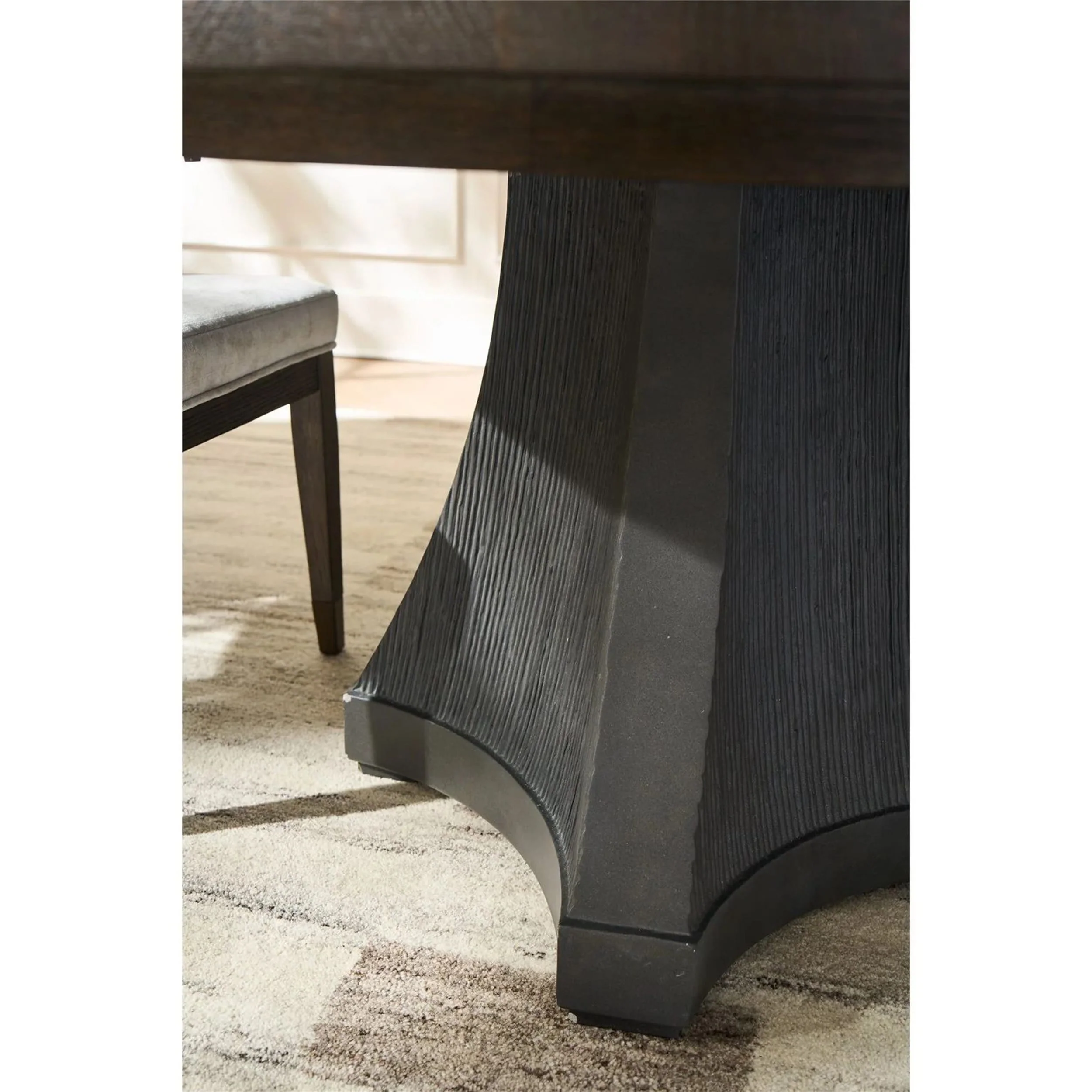 Cinder Round Dining Table, Cocoa - Image 7