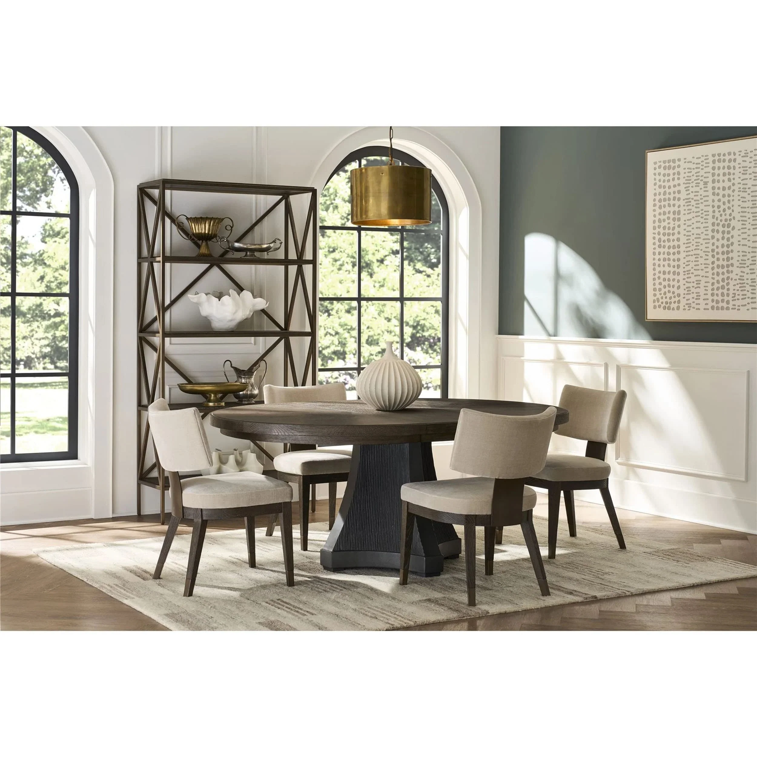 Cinder Round Dining Table, Cocoa - Image 8