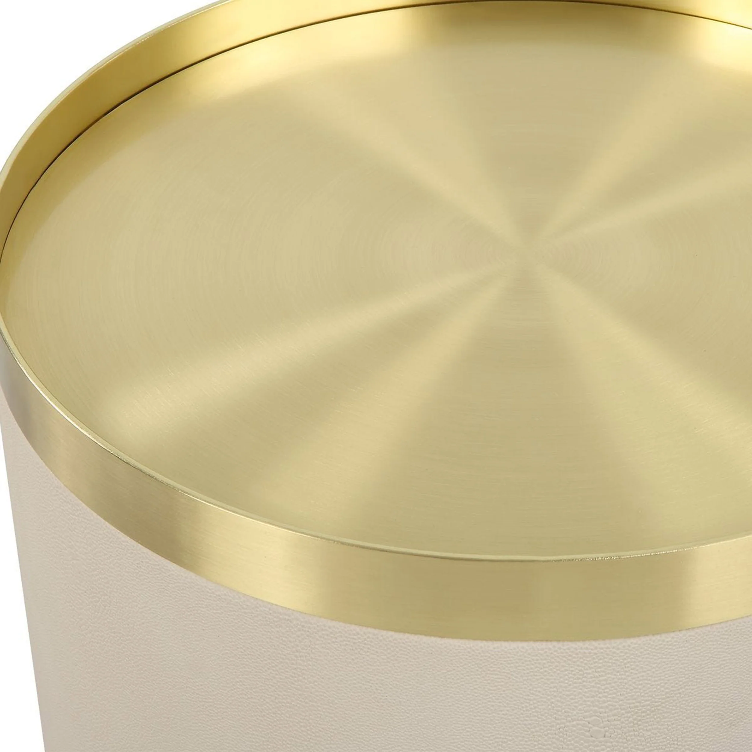 Circuit Accent Table, White - Image 2