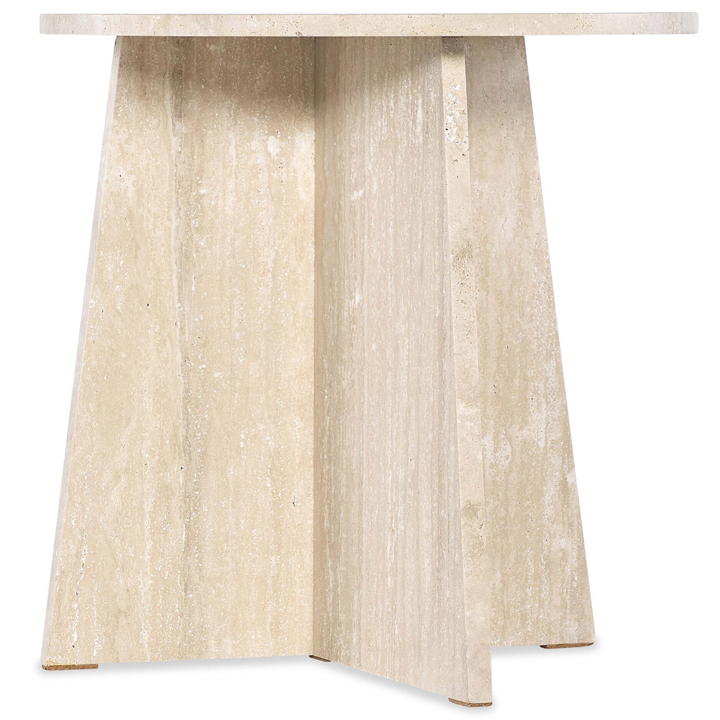 Cirque End Table, Beige