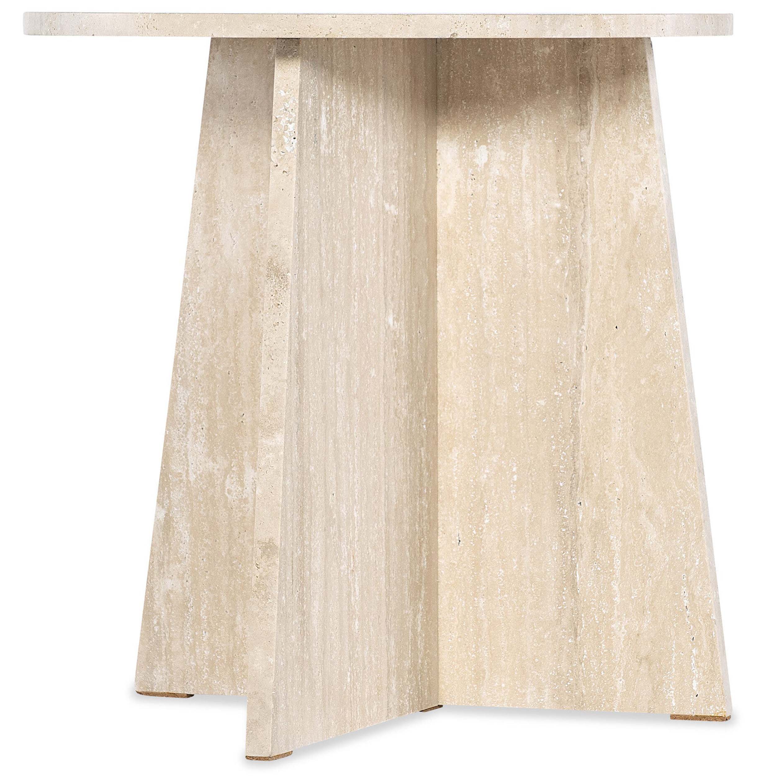 Cirque End Table, Beige - Image 2