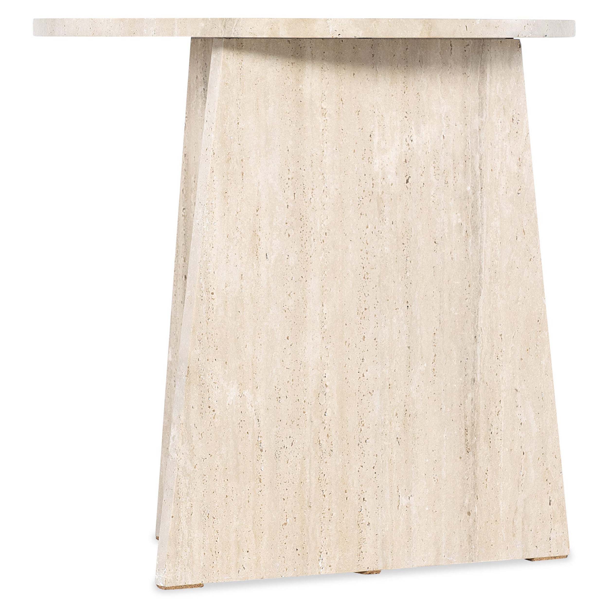 Cirque End Table, Beige - Image 5