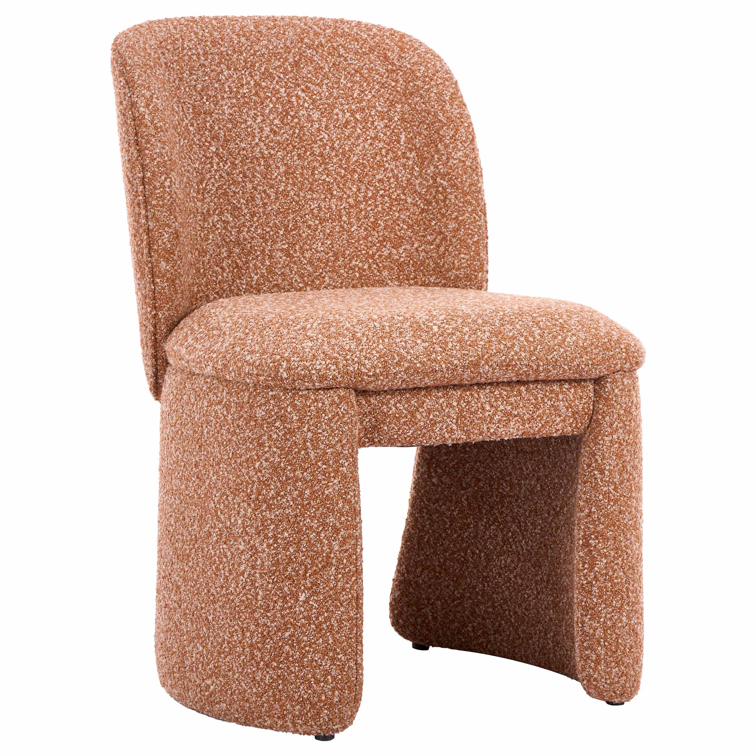 Citrine Dining Chair, Biscuit Brown, Set of 2