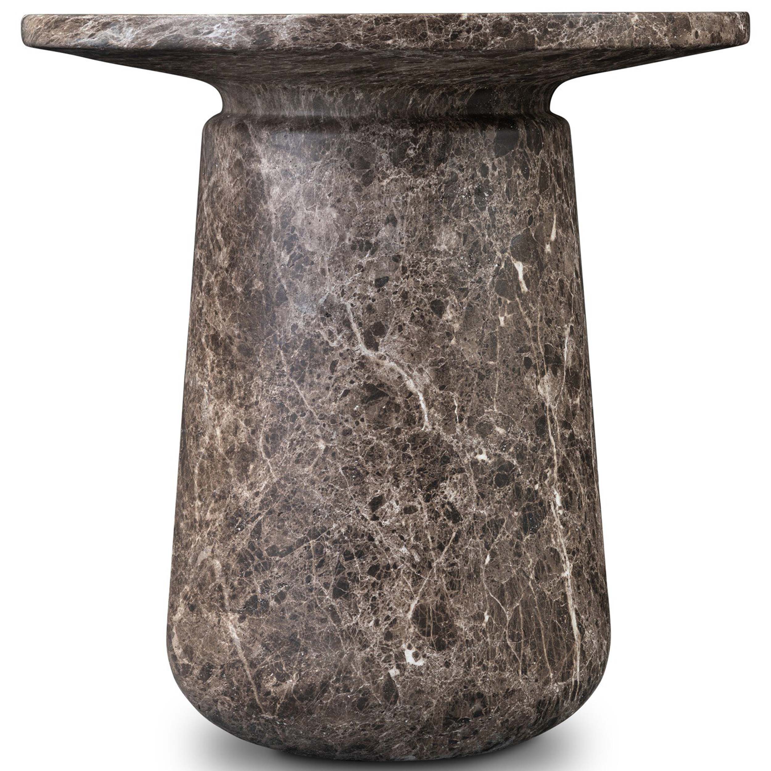 Claire Outdoor End Table, Brown  by Four Hands - Image 2