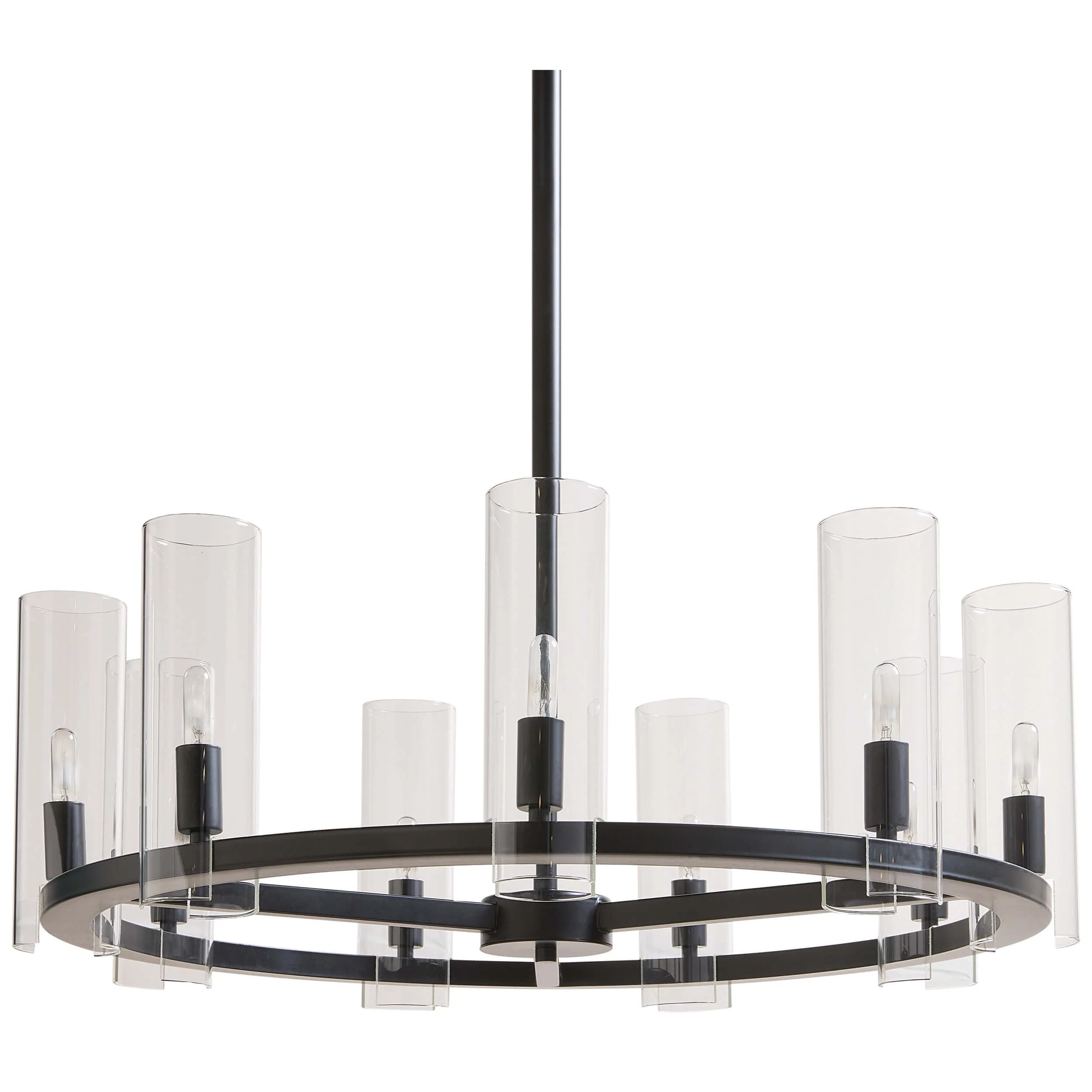Clarabelle Small Chandelier, Black - Image 2
