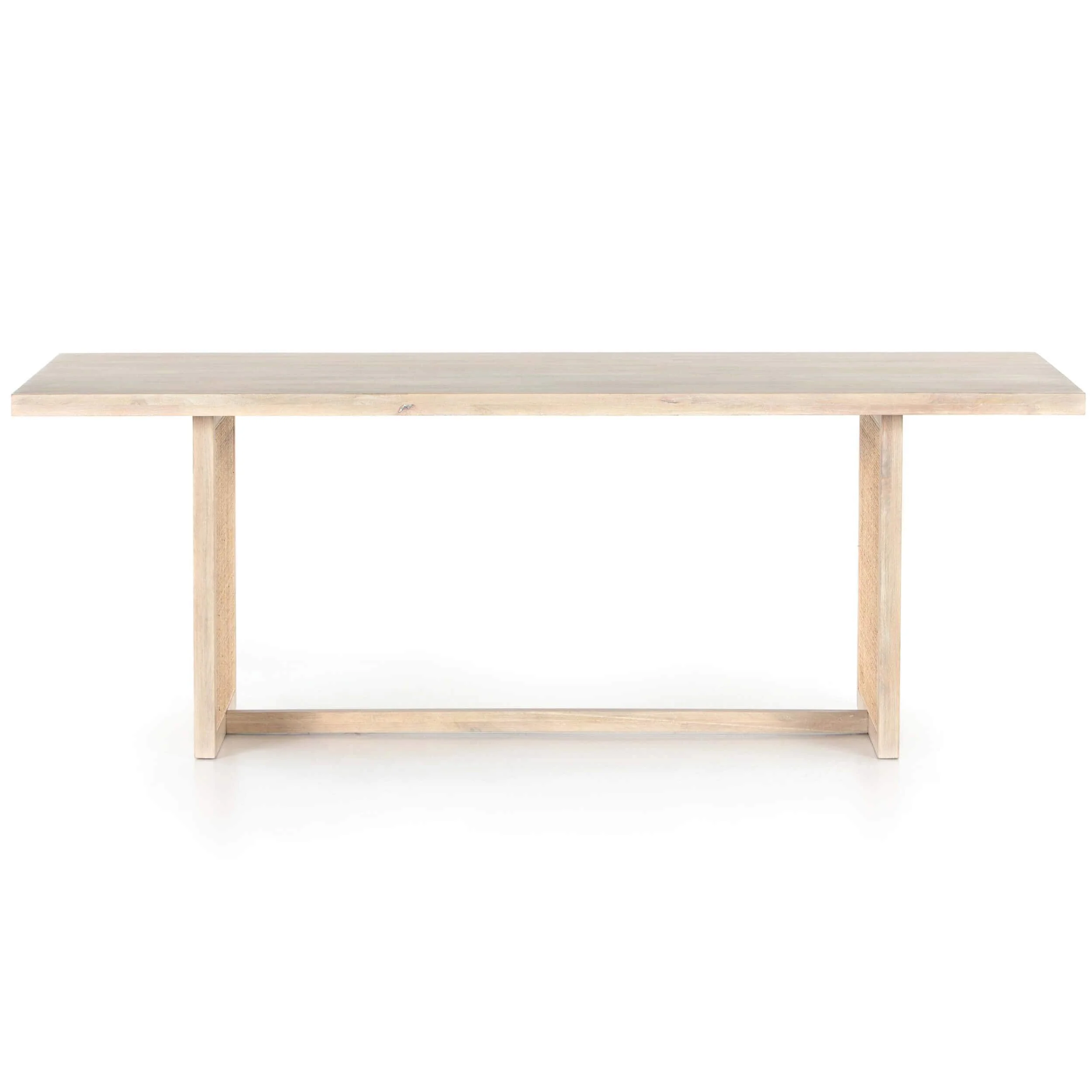 Clarita Dining Table, White Wash by Four Hands - Image 2