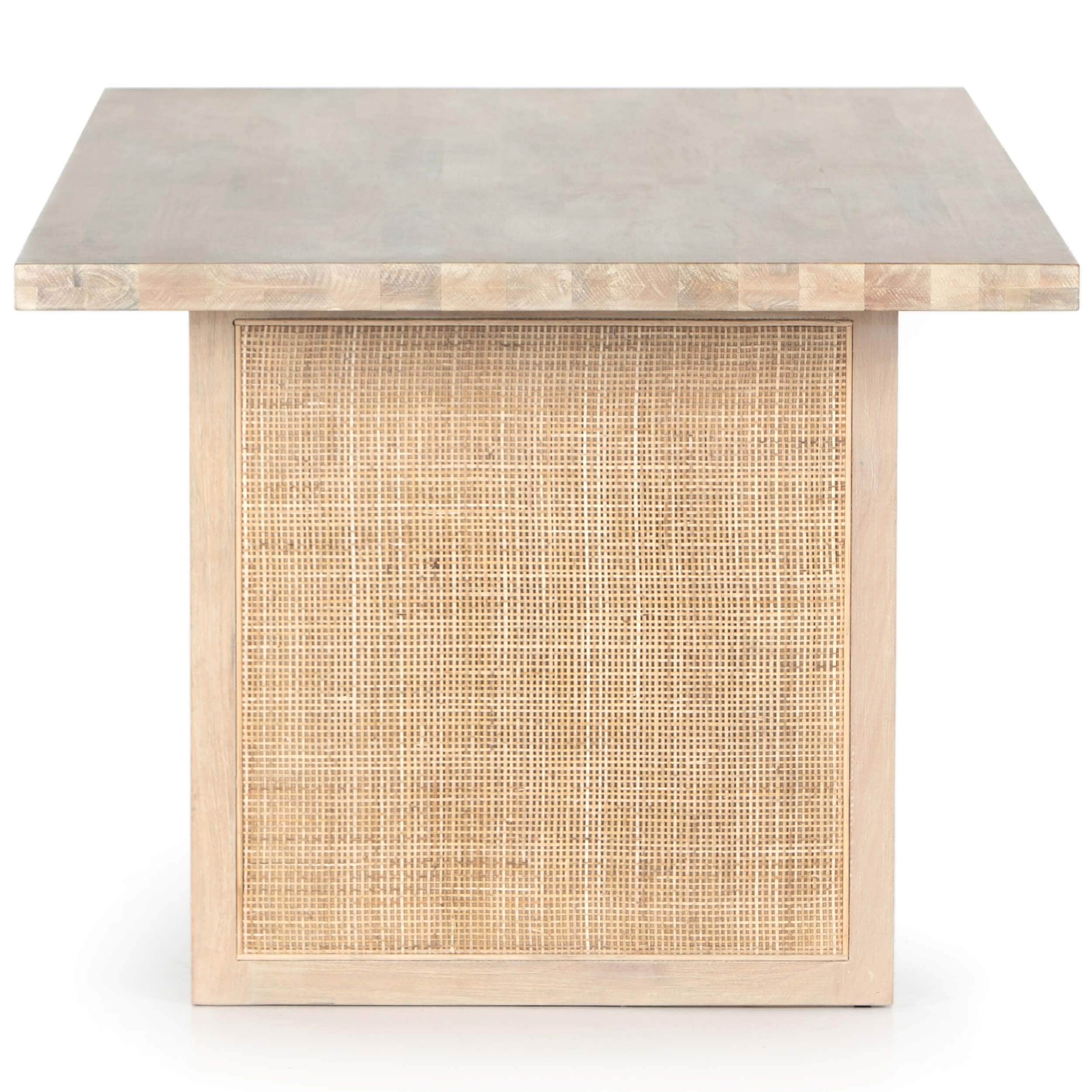 Clarita Dining Table, White Wash by Four Hands - Image 3