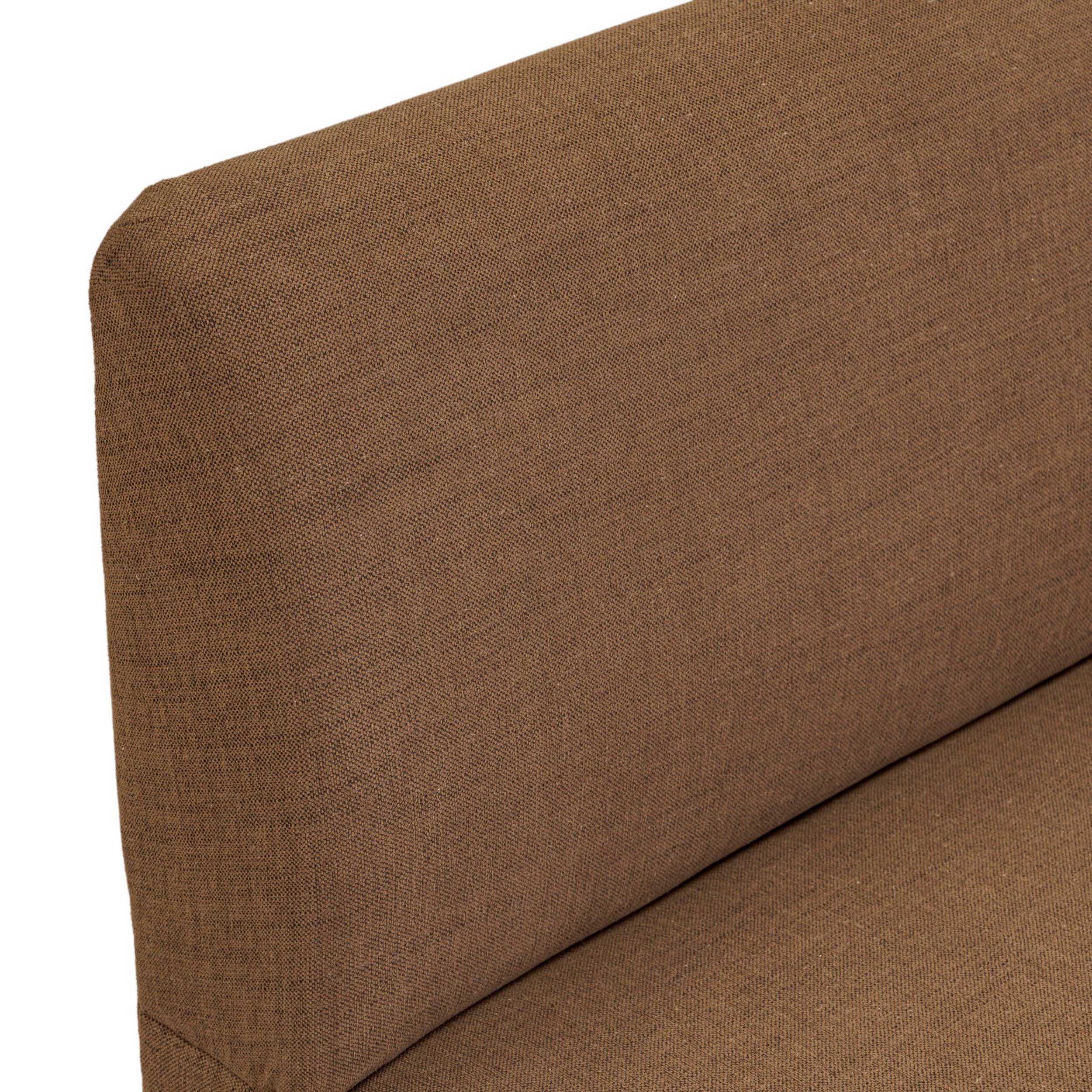 Clemence L-Shape Dining Banquette, Nomad Mushroom by Four Hands - Image 13