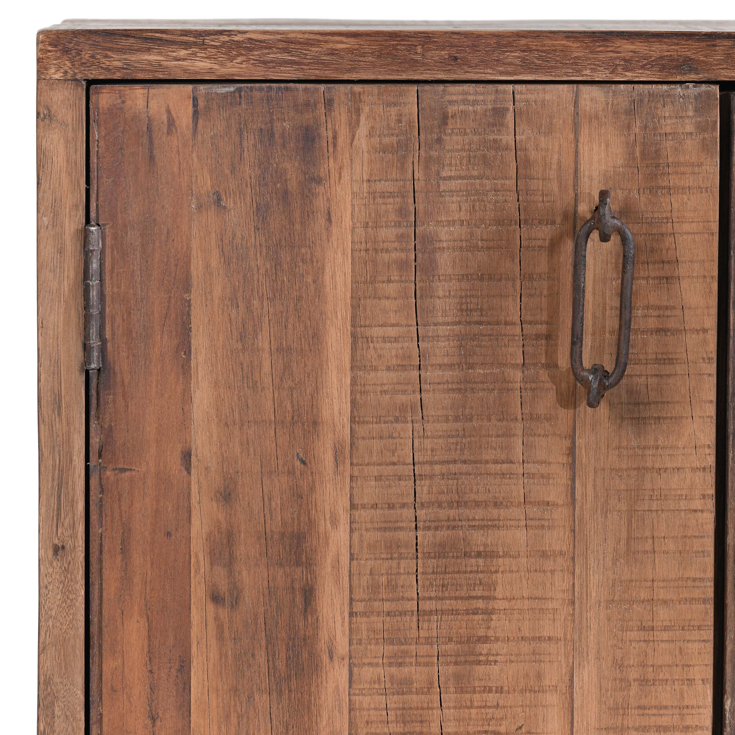 Cleo 6 Door Cabinet, Natural - Image 5
