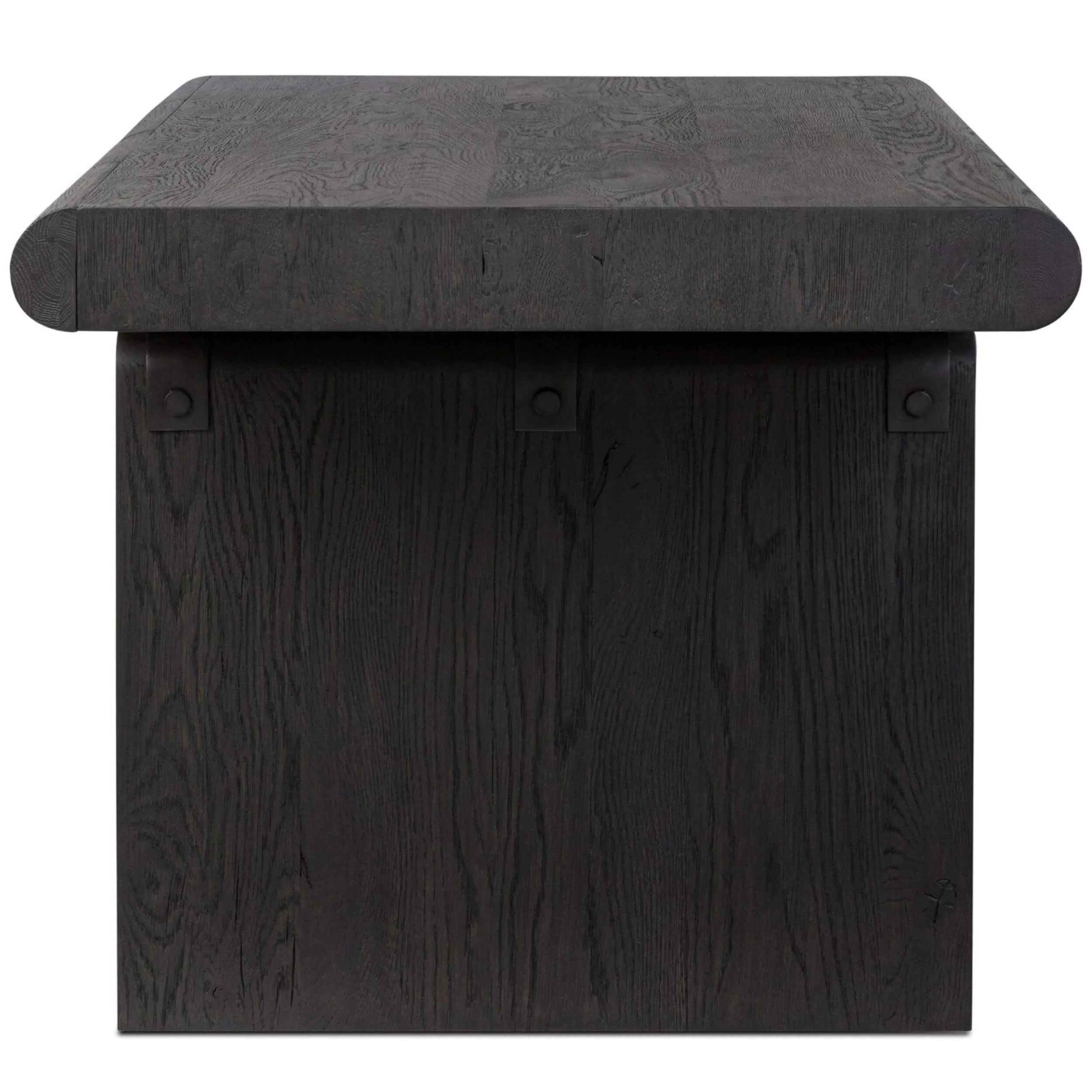 Cleo Desk, Worn Black by Four Hands - Image 4