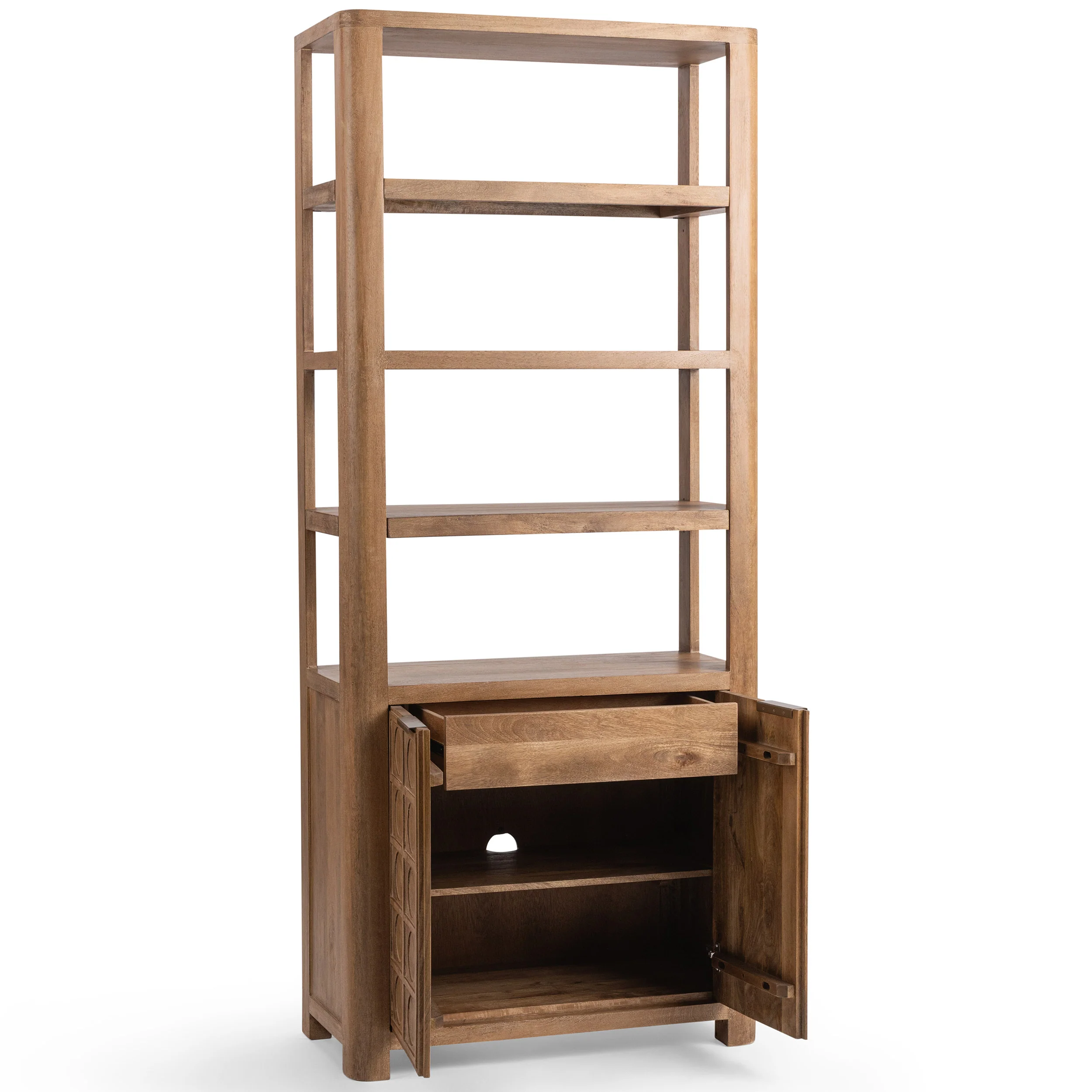 Cleveland Bookcase, Sandy Taupe - Image 4