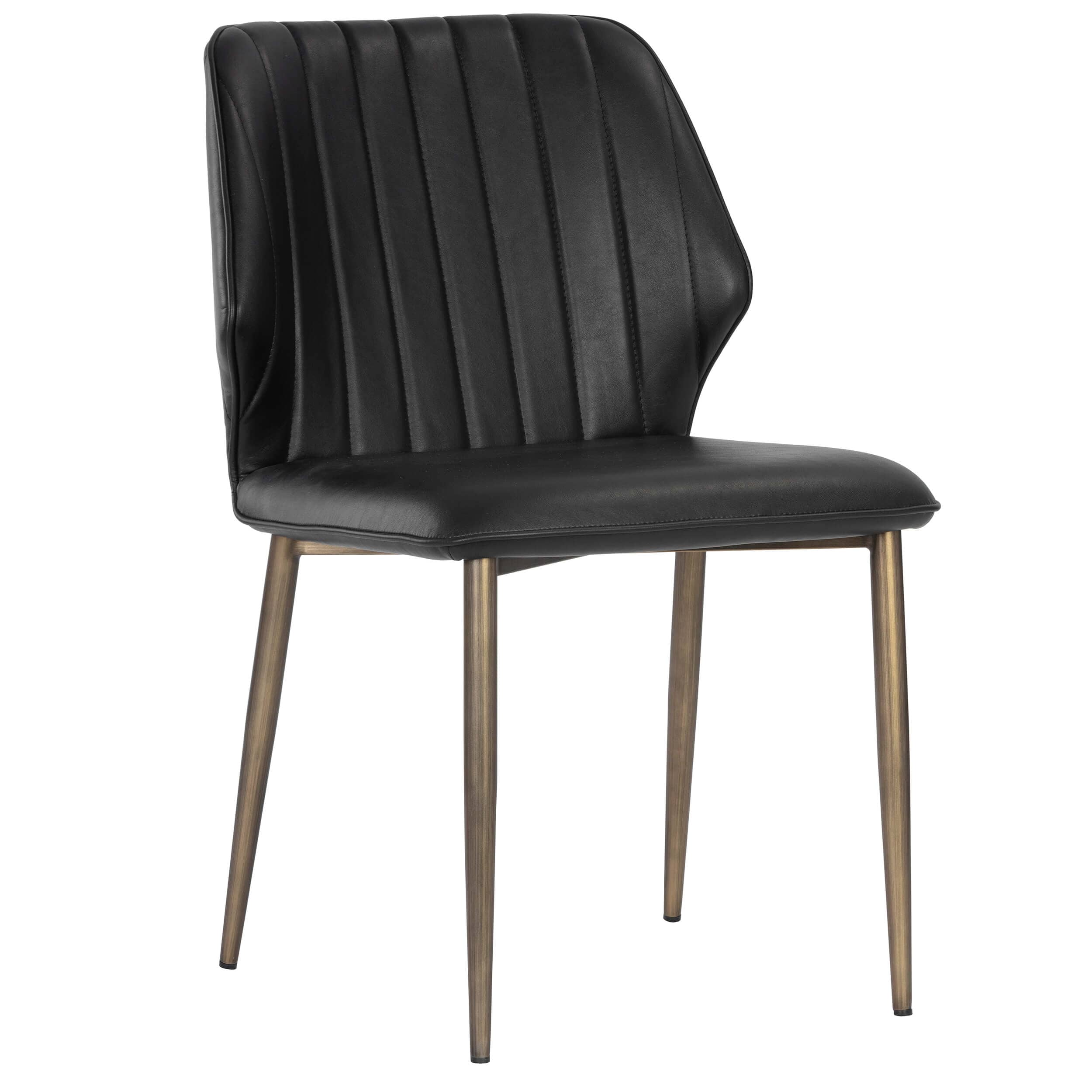 Clinton Dining Chair, Bravo Black, Set of 2