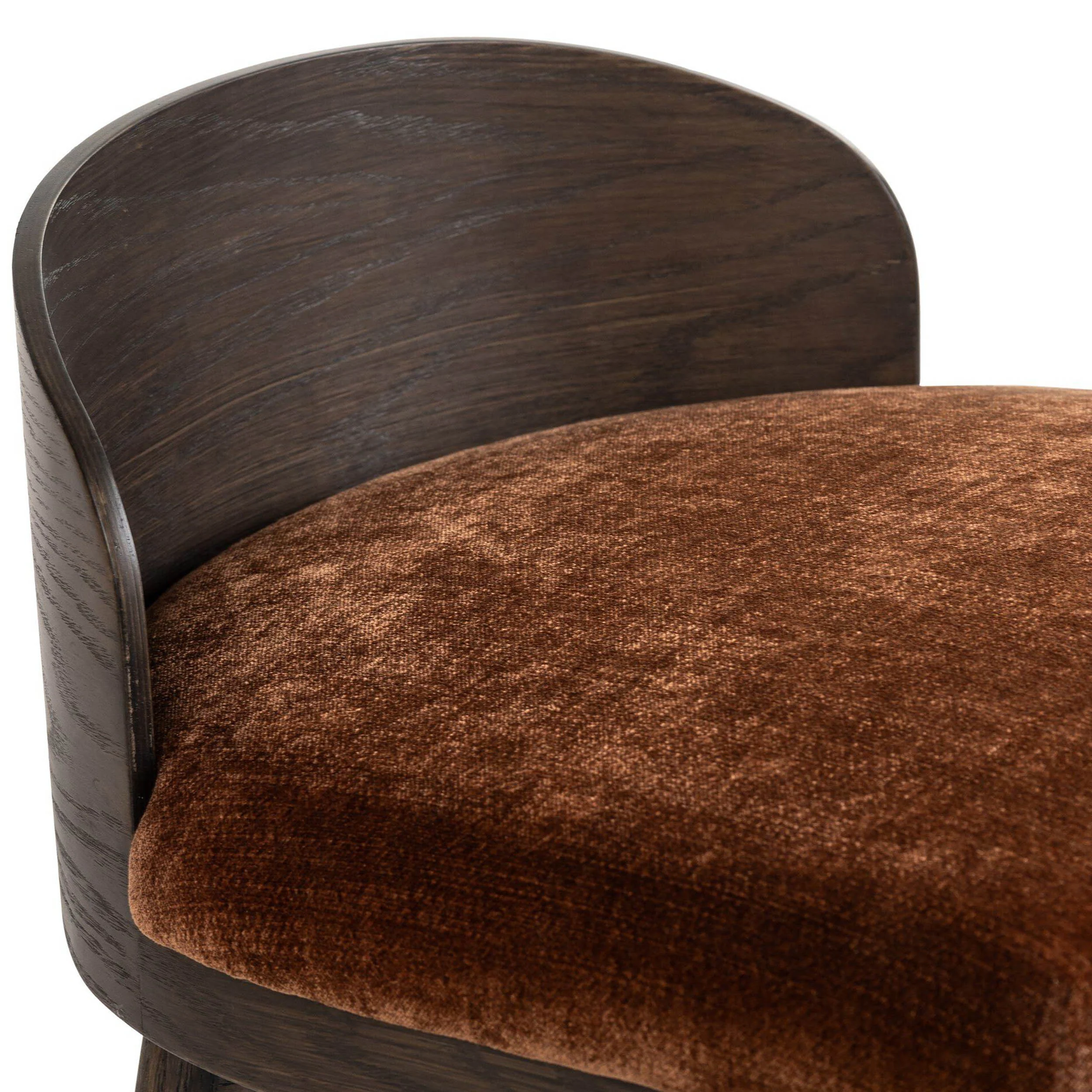 Cloris Swivel Bar & Counter Stool, Altair Sienna By Four Hands - Image 12