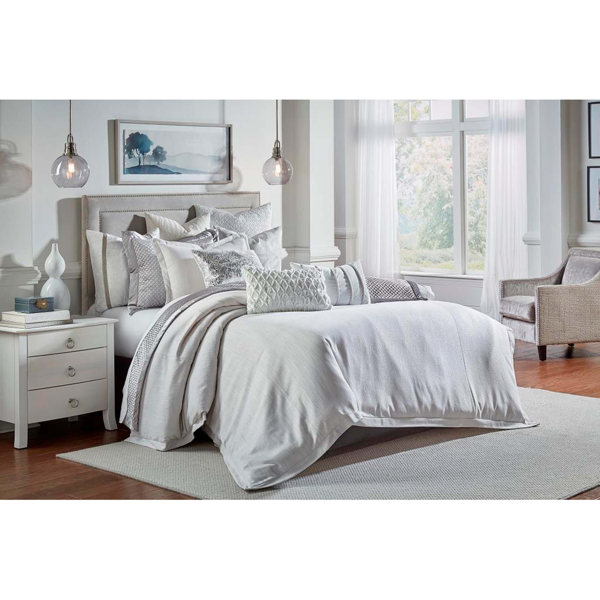 Lyra Duvet Set, Ivory