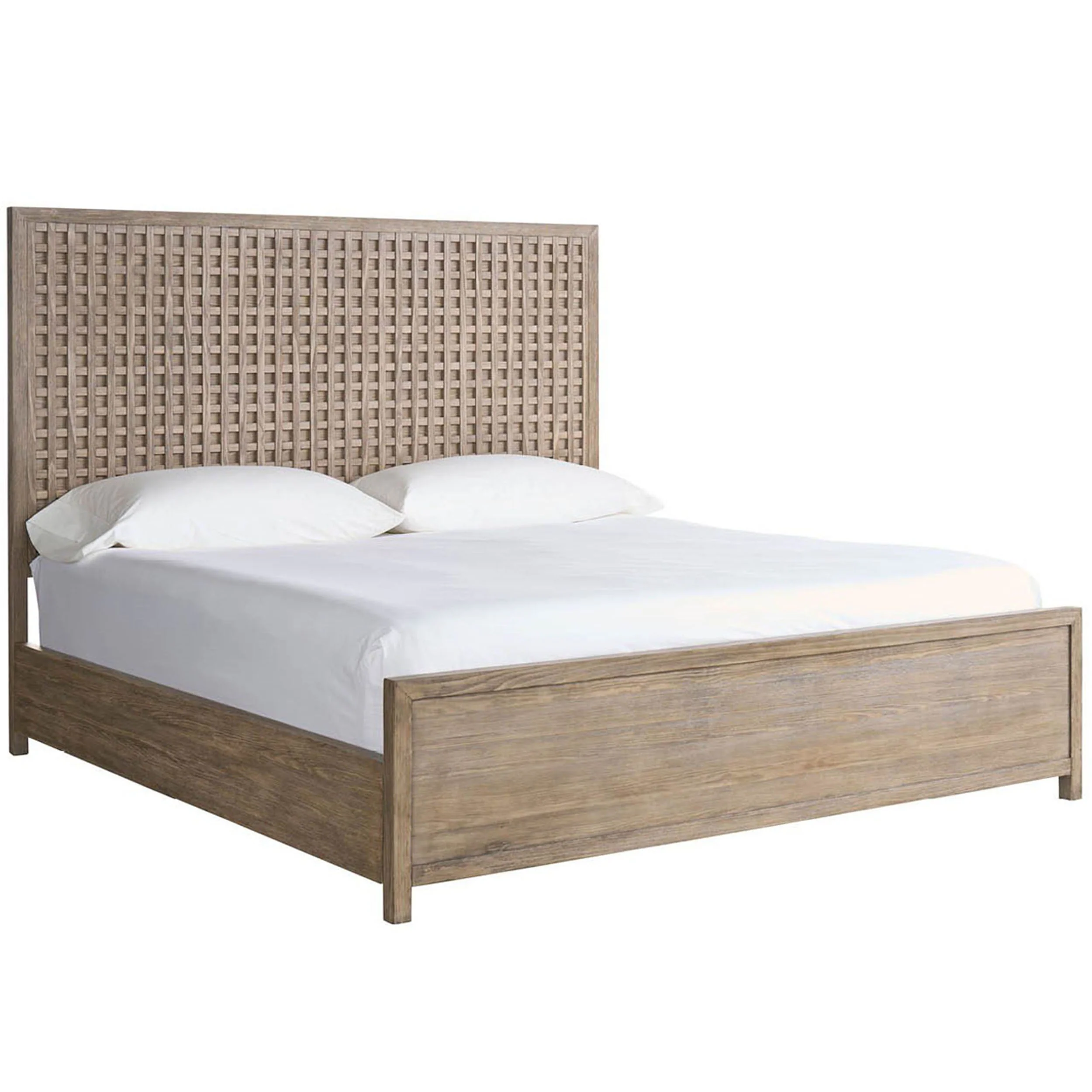 Boulder Panel Bed, Warm Brown