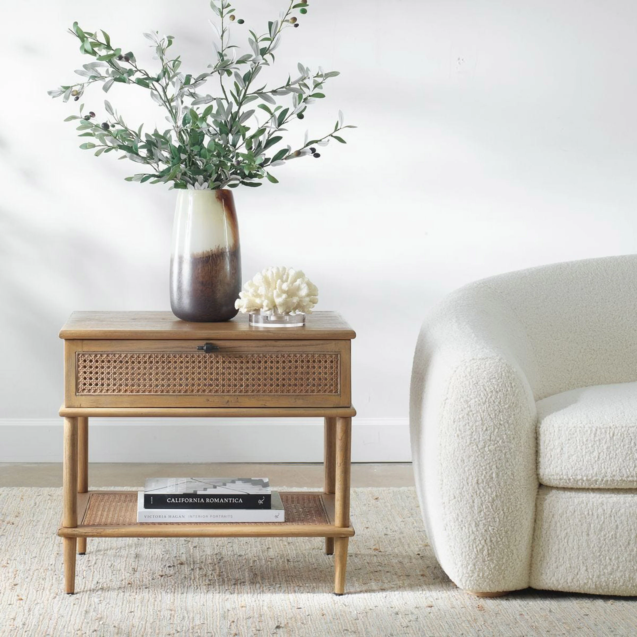 Coast Side Table, Natural - Image 7