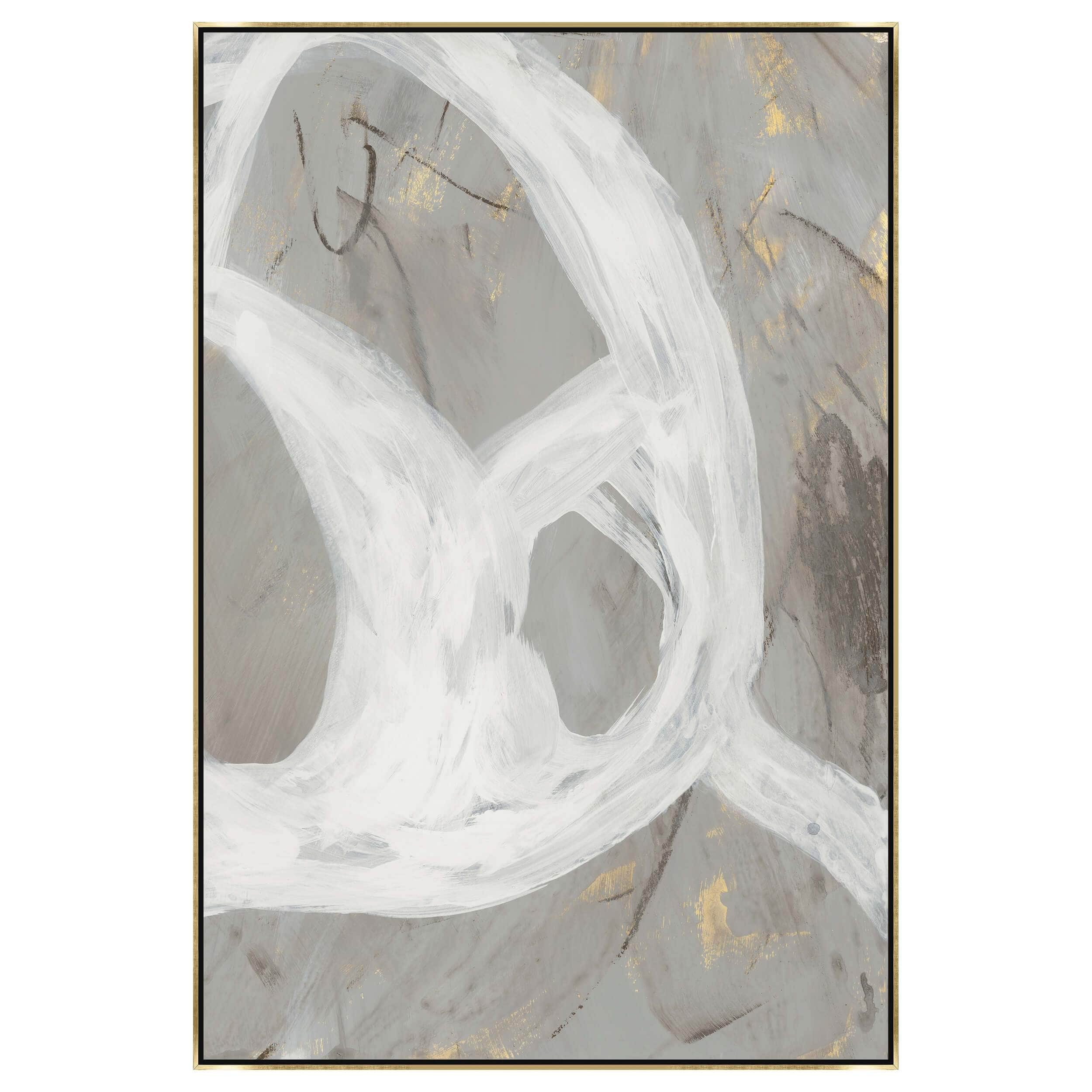 Coffee and Milk III Framed, Poly Gold Float