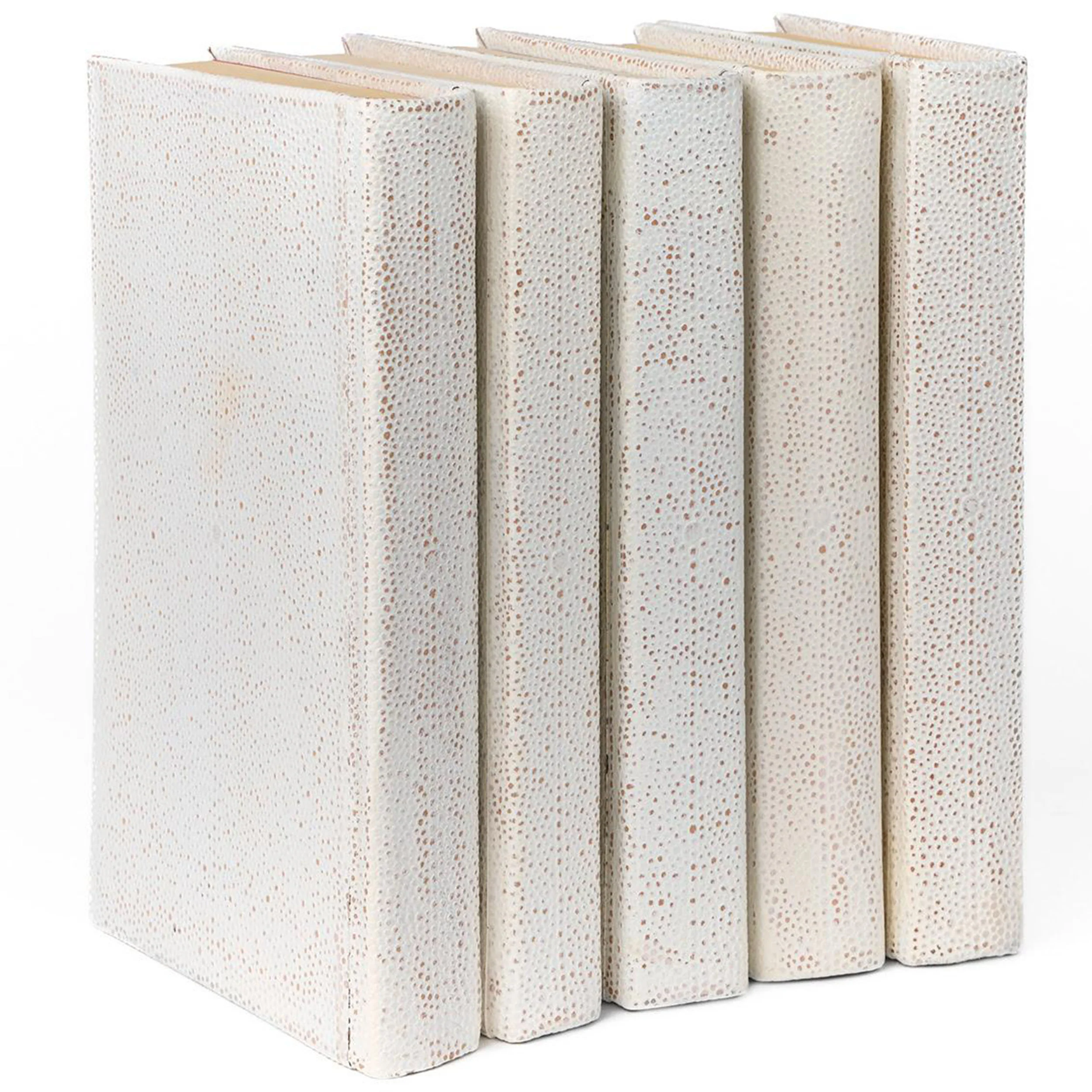 Colette Book Stack, Cream - Image 2
