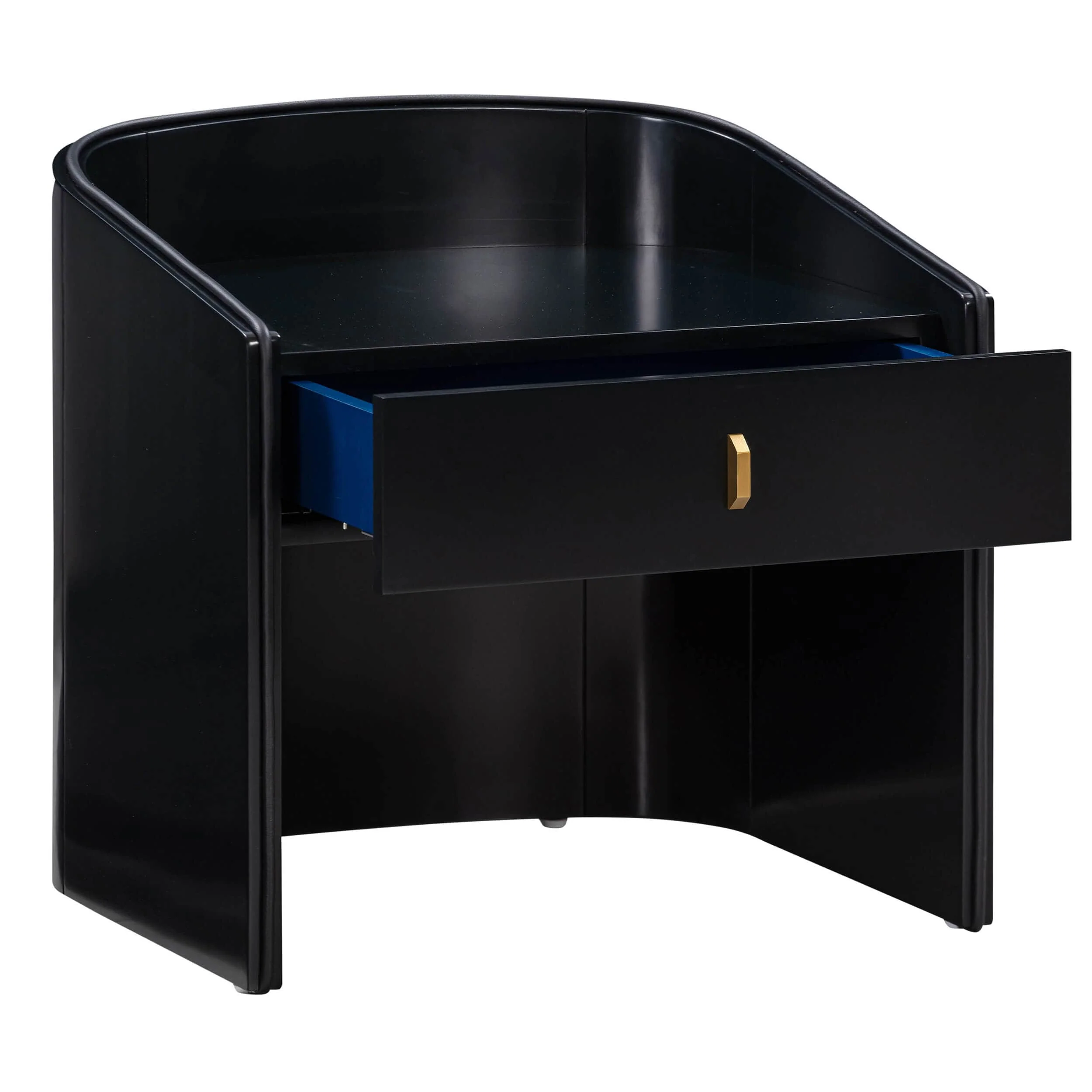 Collins Nightstand, Black - Image 2